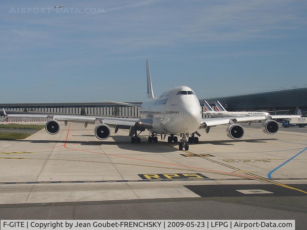 F-GITE, 1992 Boeing 747-428 C/N 25601, AF departure to Miami