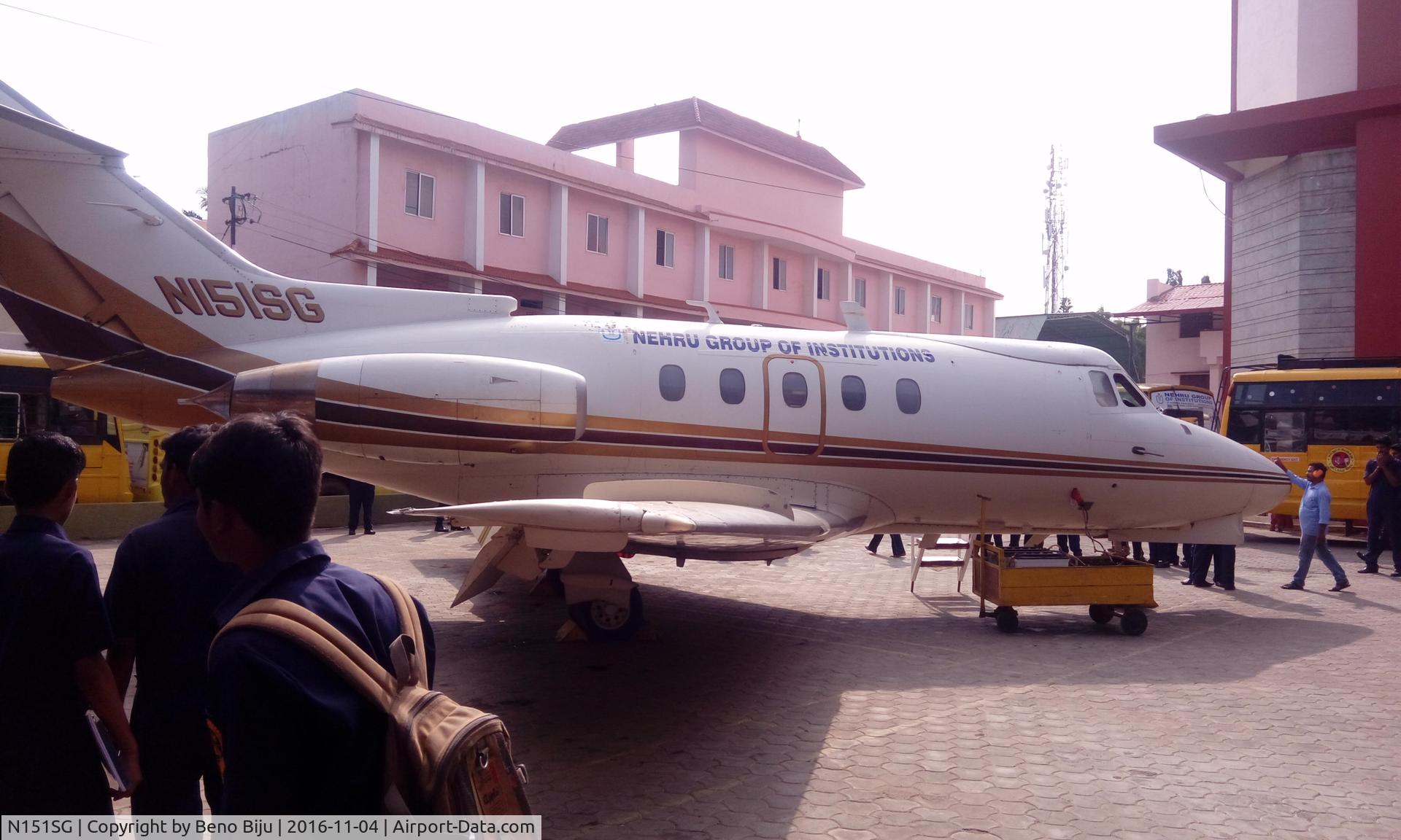 N151SG, 1965 Hawker Siddeley DH.125-1A C/N 25035, @Nehru College of Aeronautics and Applied Science, coimbatore,india