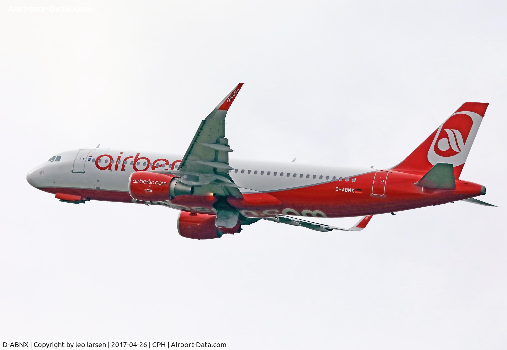 D-ABNX, 2016 Airbus A320-214 C/N 6927, Copenhagen 26.4.2017