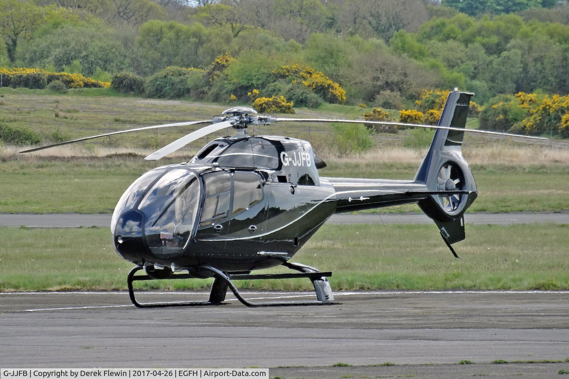 G-JJFB, 2007 Eurocopter EC-120B Colibri C/N 1506, EC-120B Colibri, Thorpe Audlin-Walton Wood Yorkshire based, seen parked up.