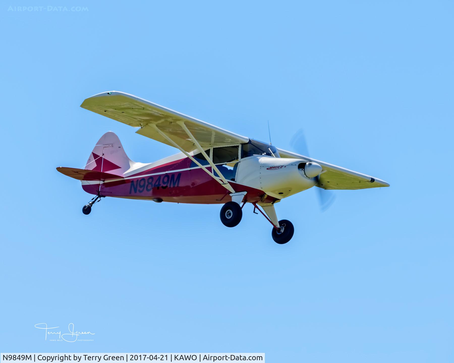 N9849M, 1966 Maule M-4-210C Rocket C/N 1032C, KAWO