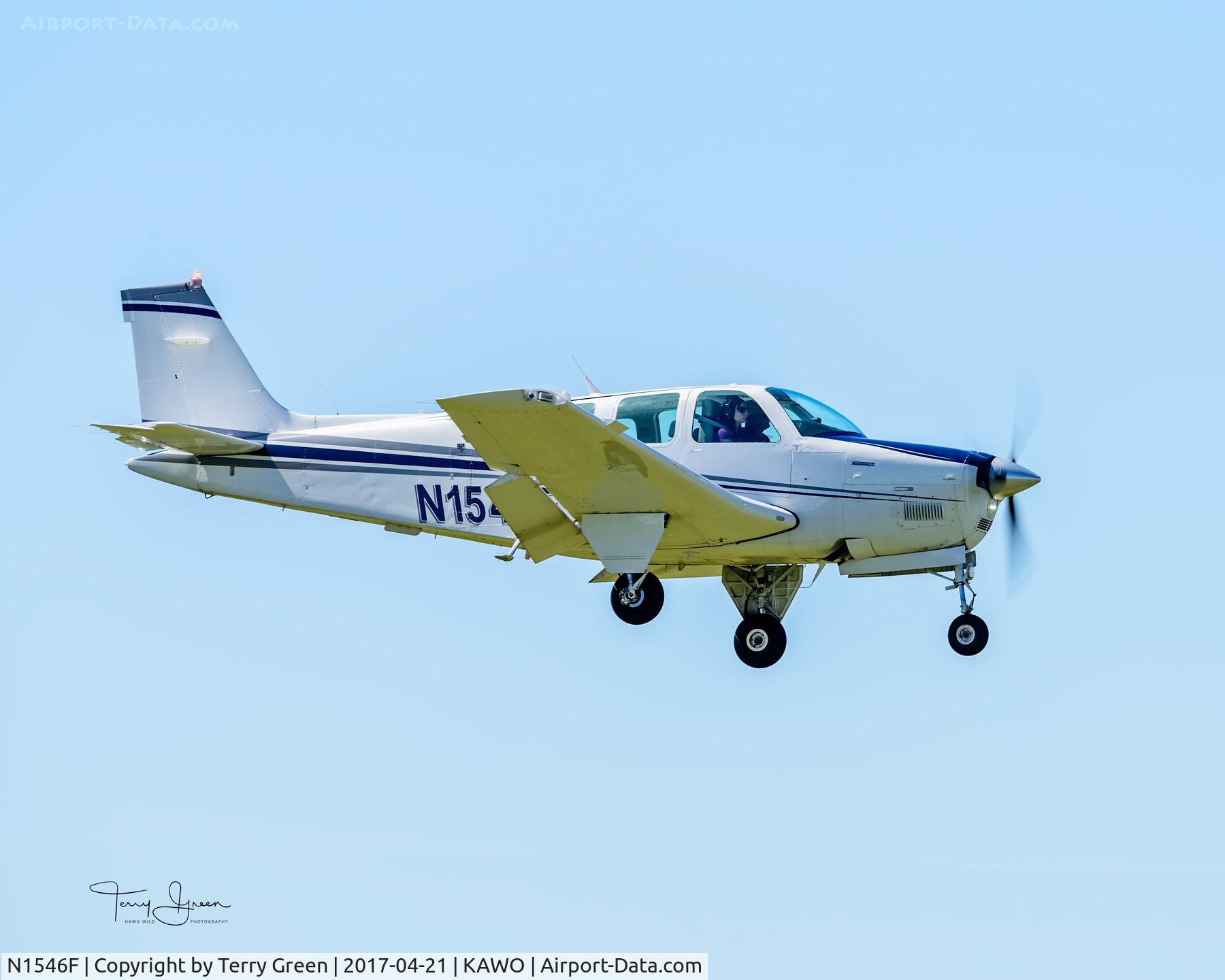 N1546F, 1989 Beech A36 Bonanza 36 C/N E-2478, KAWO