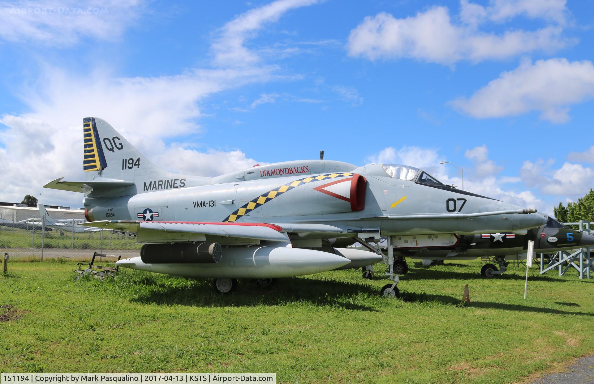 151194, 1964 Douglas A-4E Skyhawk C/N 13364, Douglas A-4E