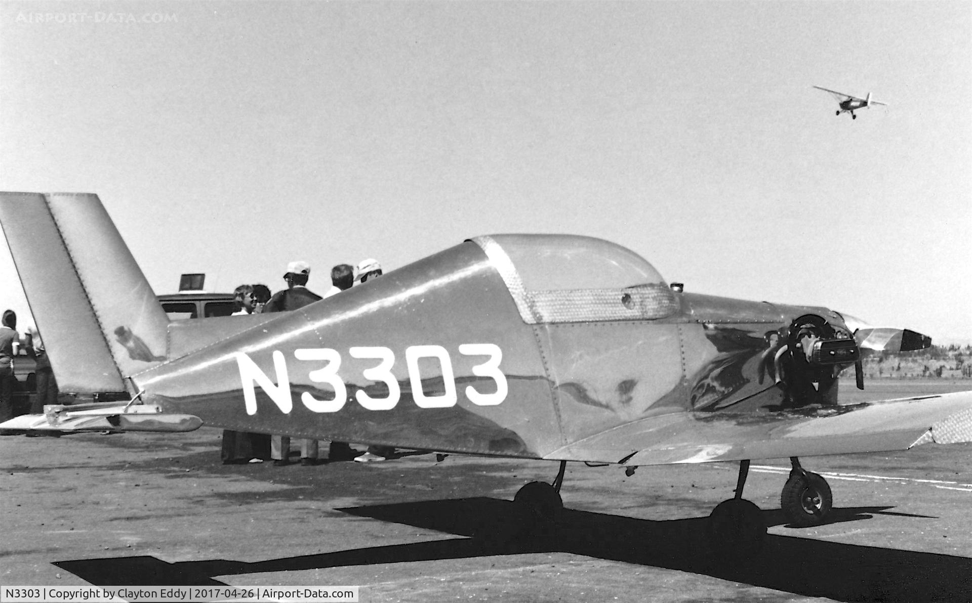 N3303, 1974 Lombard DOUGE BUBE C/N LL-1, California Airshow. 1970's?