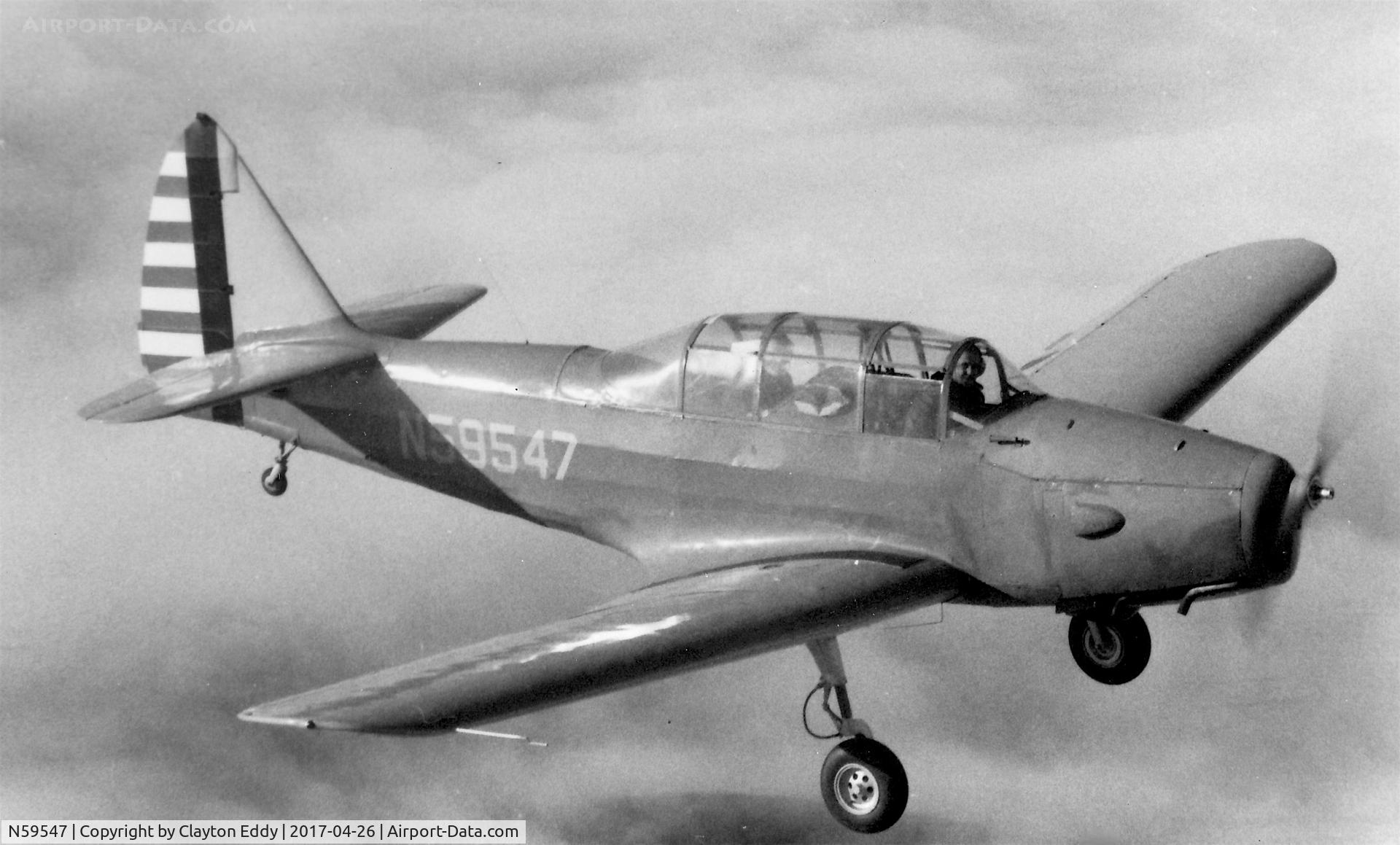 N59547, 1943 Fairchild M-62A C/N T43-5317, California 1969