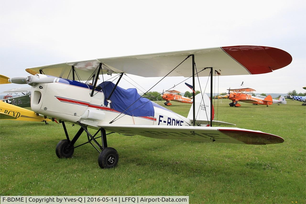 F-BDME, Stampe-Vertongen SV-4A C/N 635, Stampe-Vertongen SV-4A, Static display, La Ferté-Alais airfield (LFFQ) Air show 2016