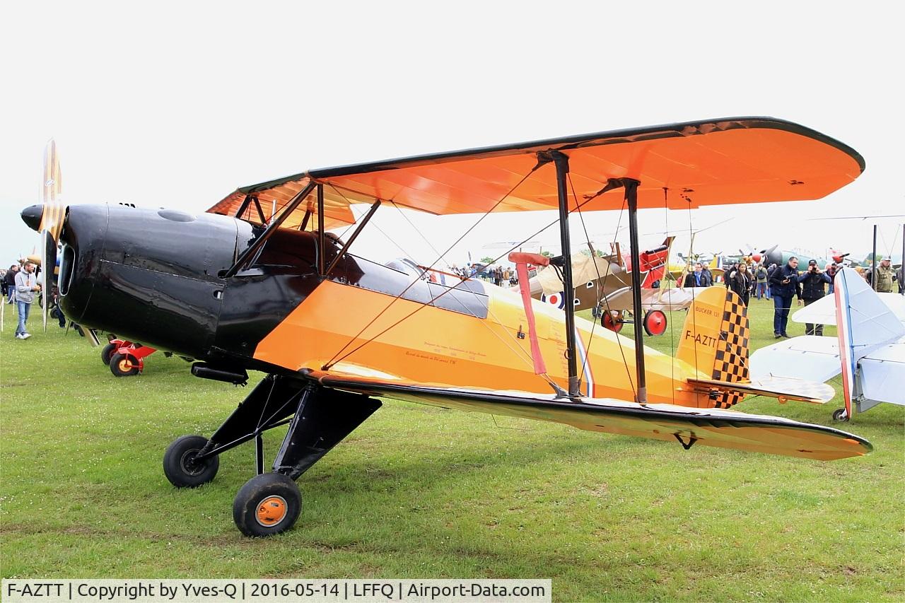 F-AZTT, CASA 1-131E Jungmann C/N 2241, CASA 1-131E Jungmann, Static display, La Ferté-Alais airfield (LFFQ) Air show 2016