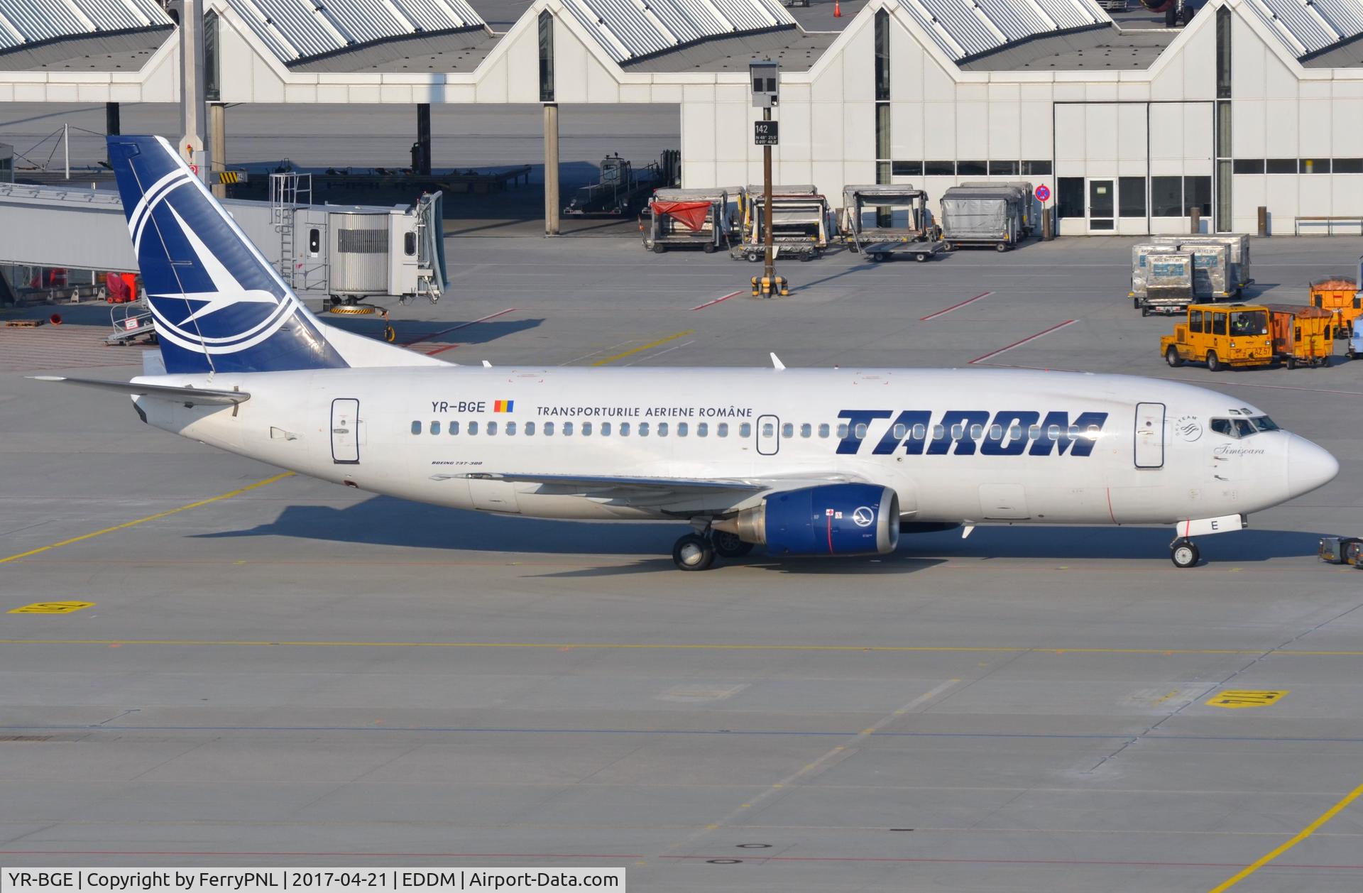 YR-BGE, 1994 Boeing 737-38J C/N 27395/2671, Classic B733 operated by Tarom