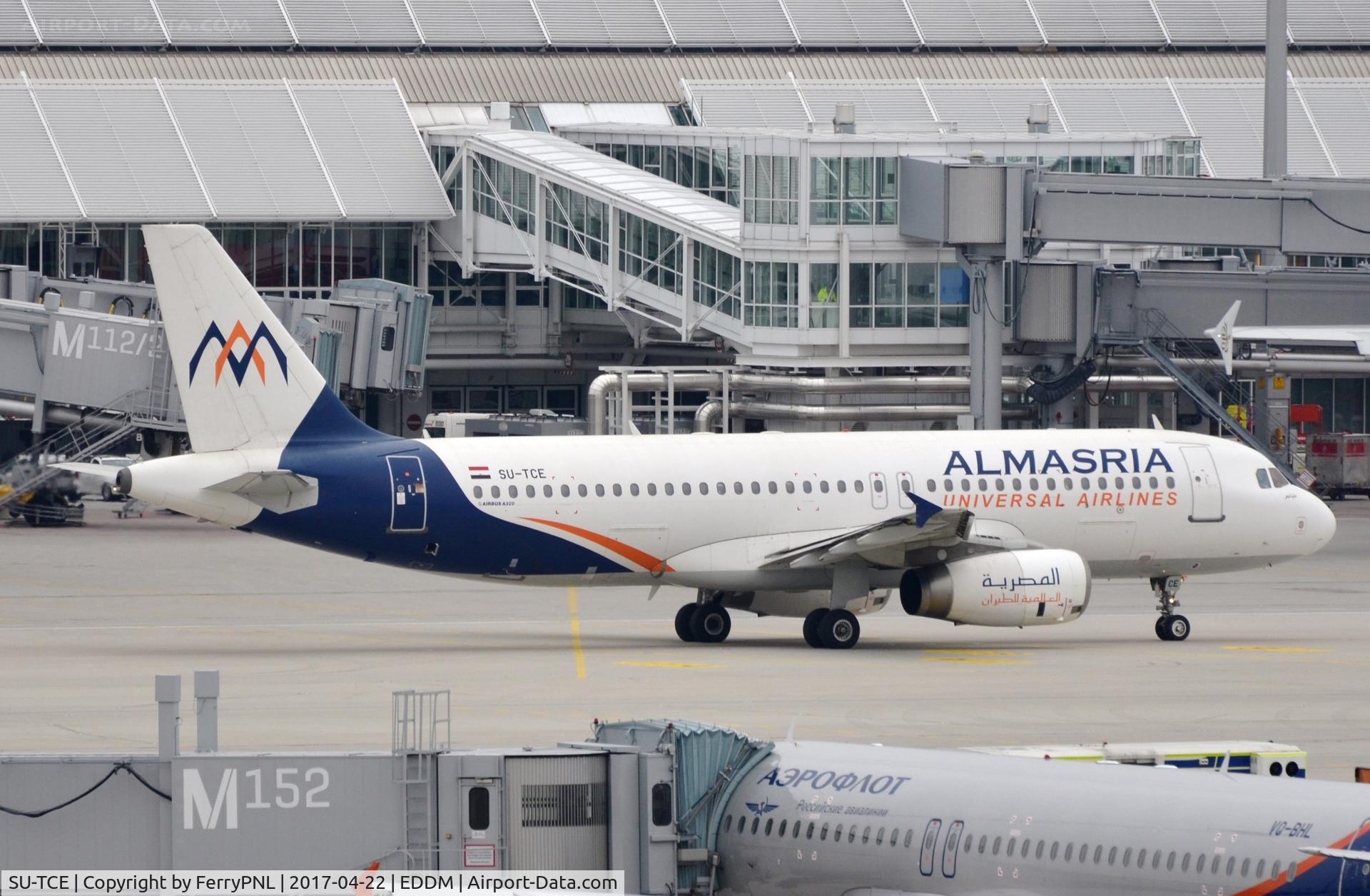 SU-TCE, 1999 Airbus A320-232 C/N 0977, Almasria A320 about to return to Egypt.
