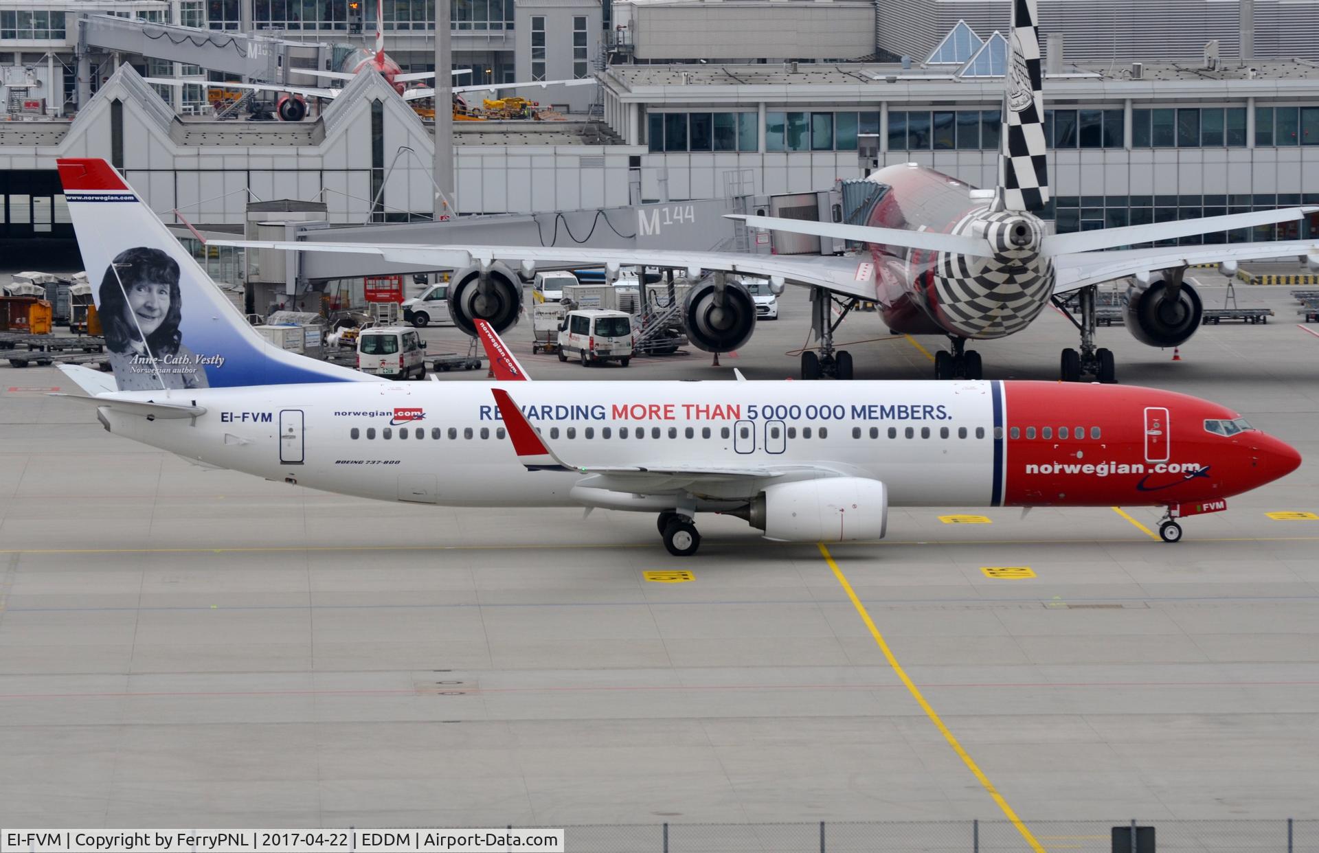 EI-FVM, 2017 Boeing 737-8JP C/N 42277, Norwegian B738