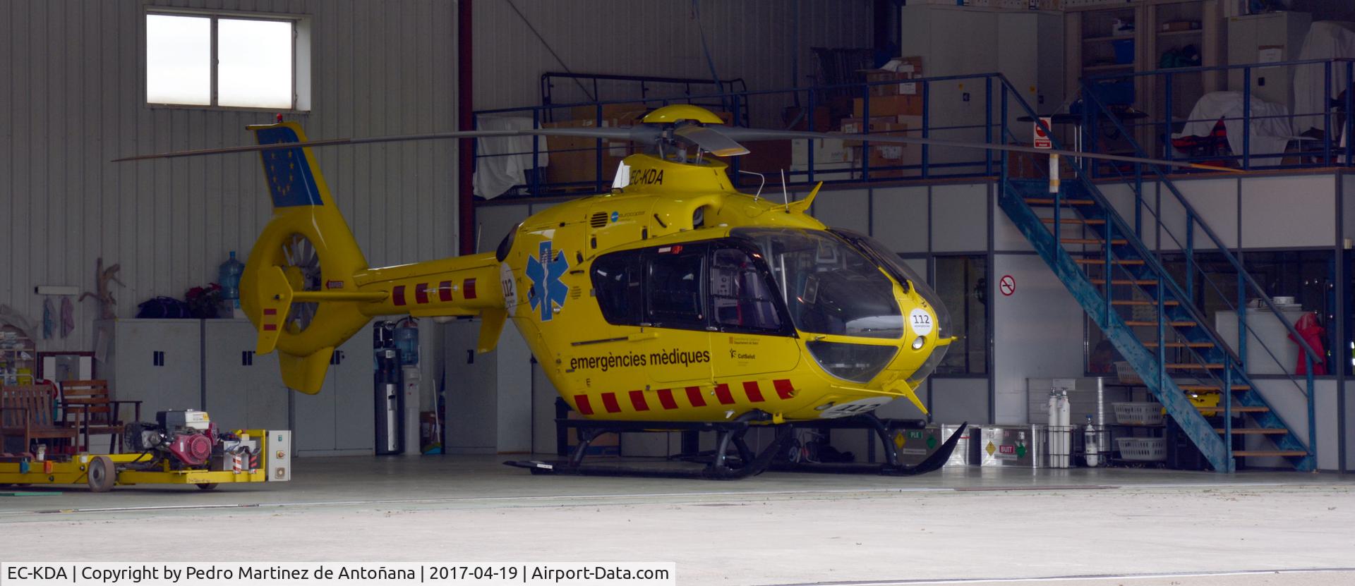 EC-KDA, 2007 Eurocopter EC-135P-2+ C/N 0538, Sant Cugat del Valles - Barcelona - España