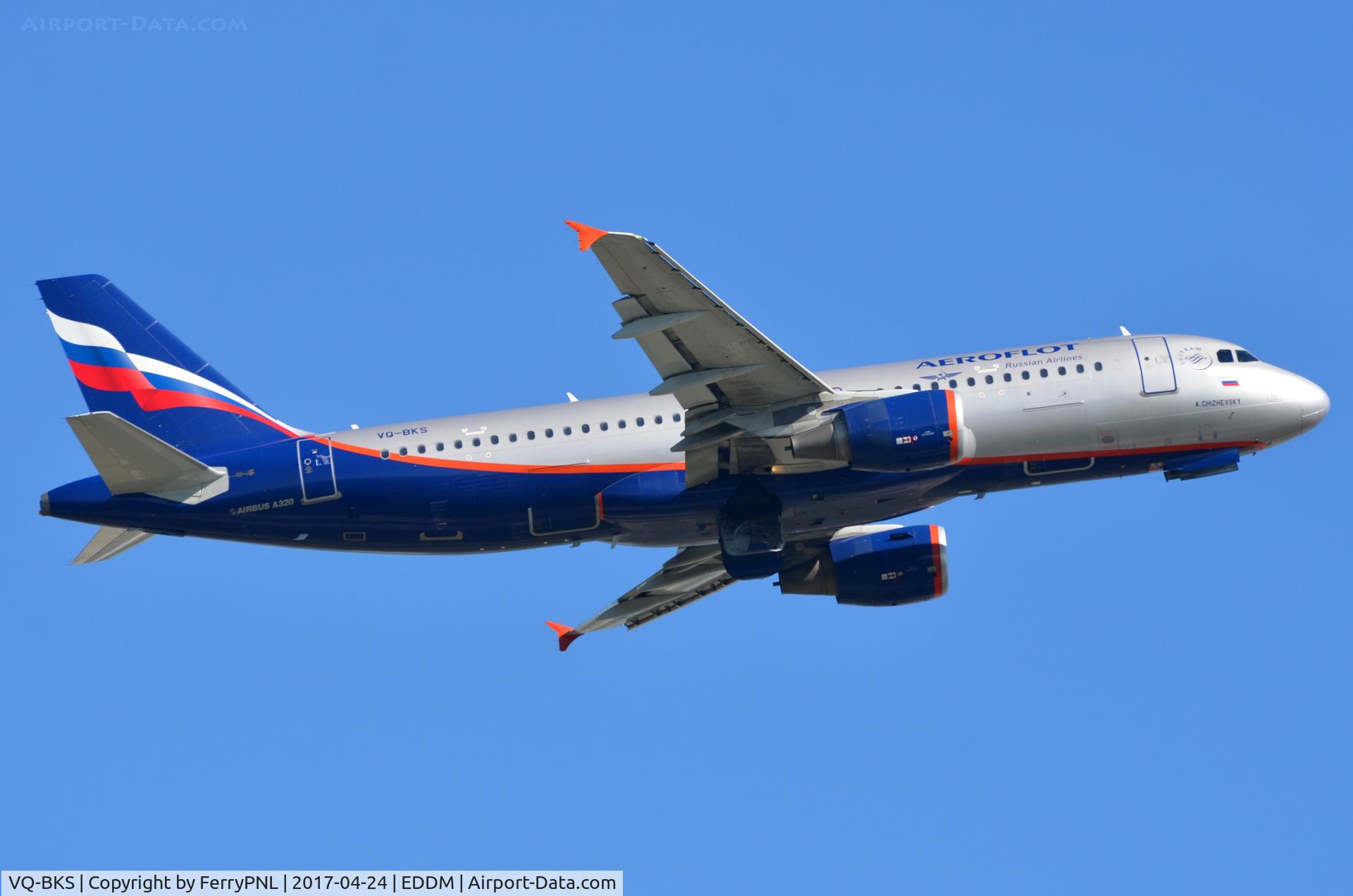 VQ-BKS, 2011 Airbus A320-214 C/N 4692, Aeroflot A320 climbing out of MUC