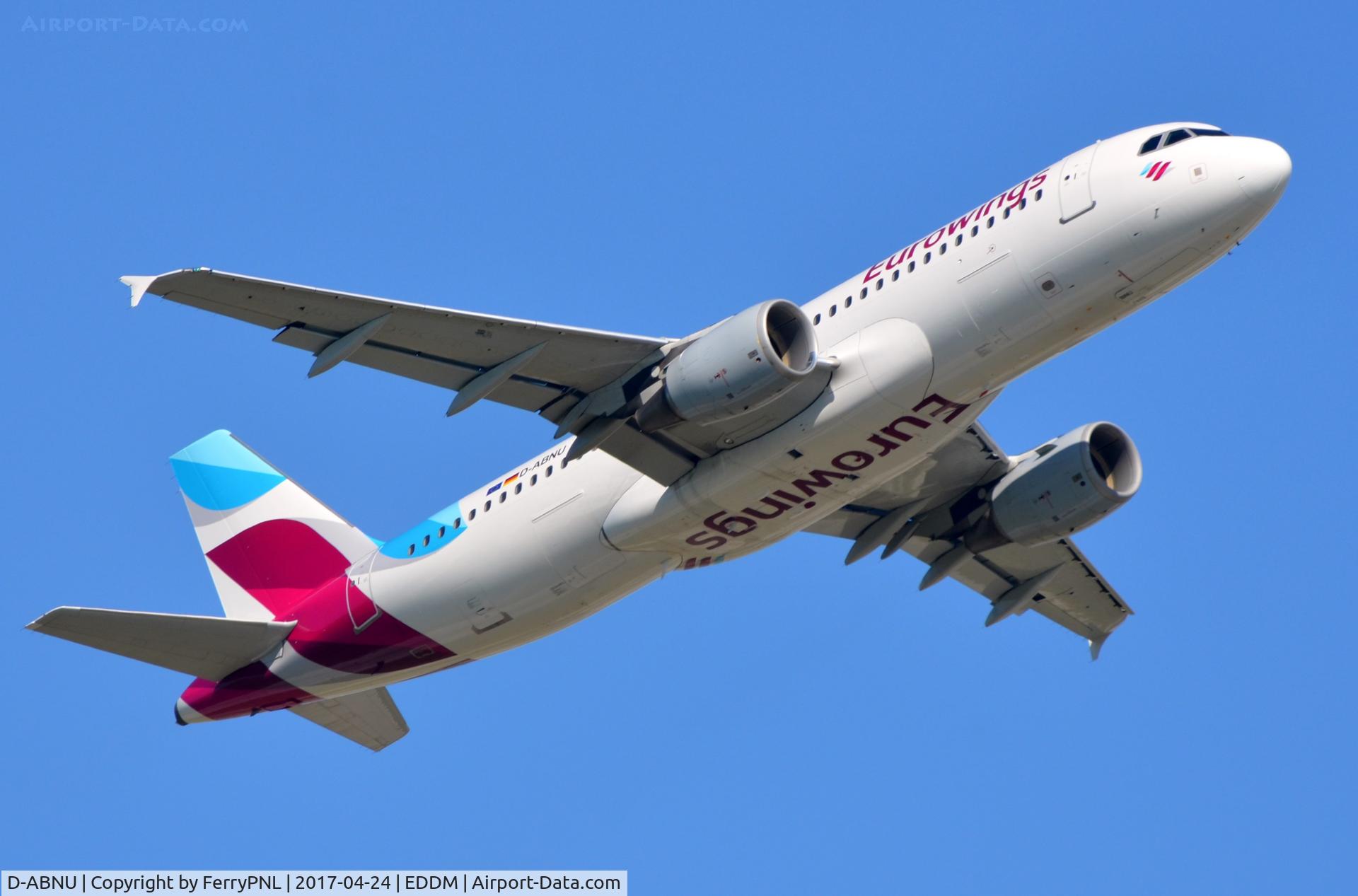 D-ABNU, 2005 Airbus A320-214 C/N 2591, Eurowings A320 departing for a domestic run.