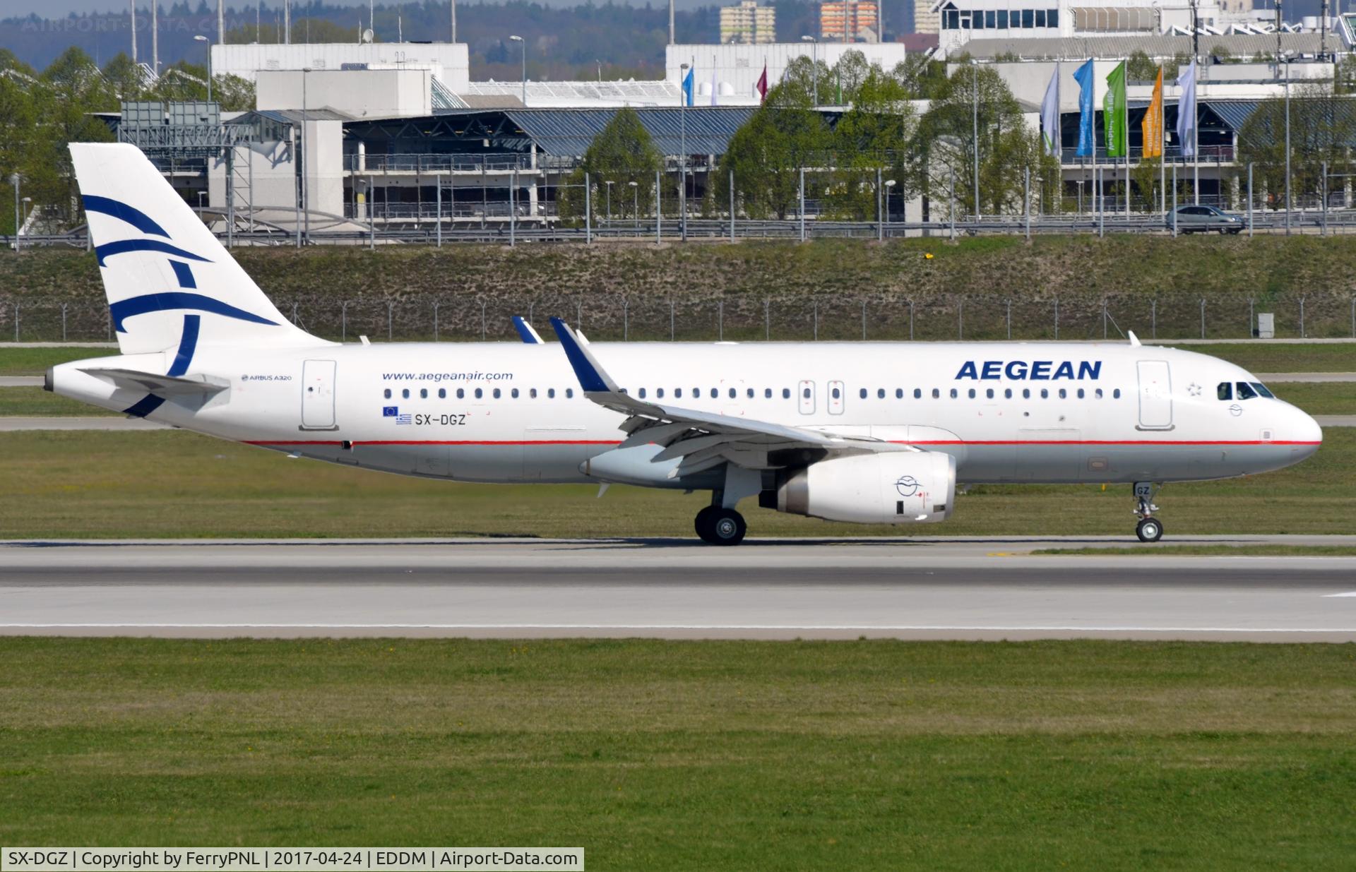 SX-DGZ, 2015 Airbus A320-232 C/N 6643, Aegean A320