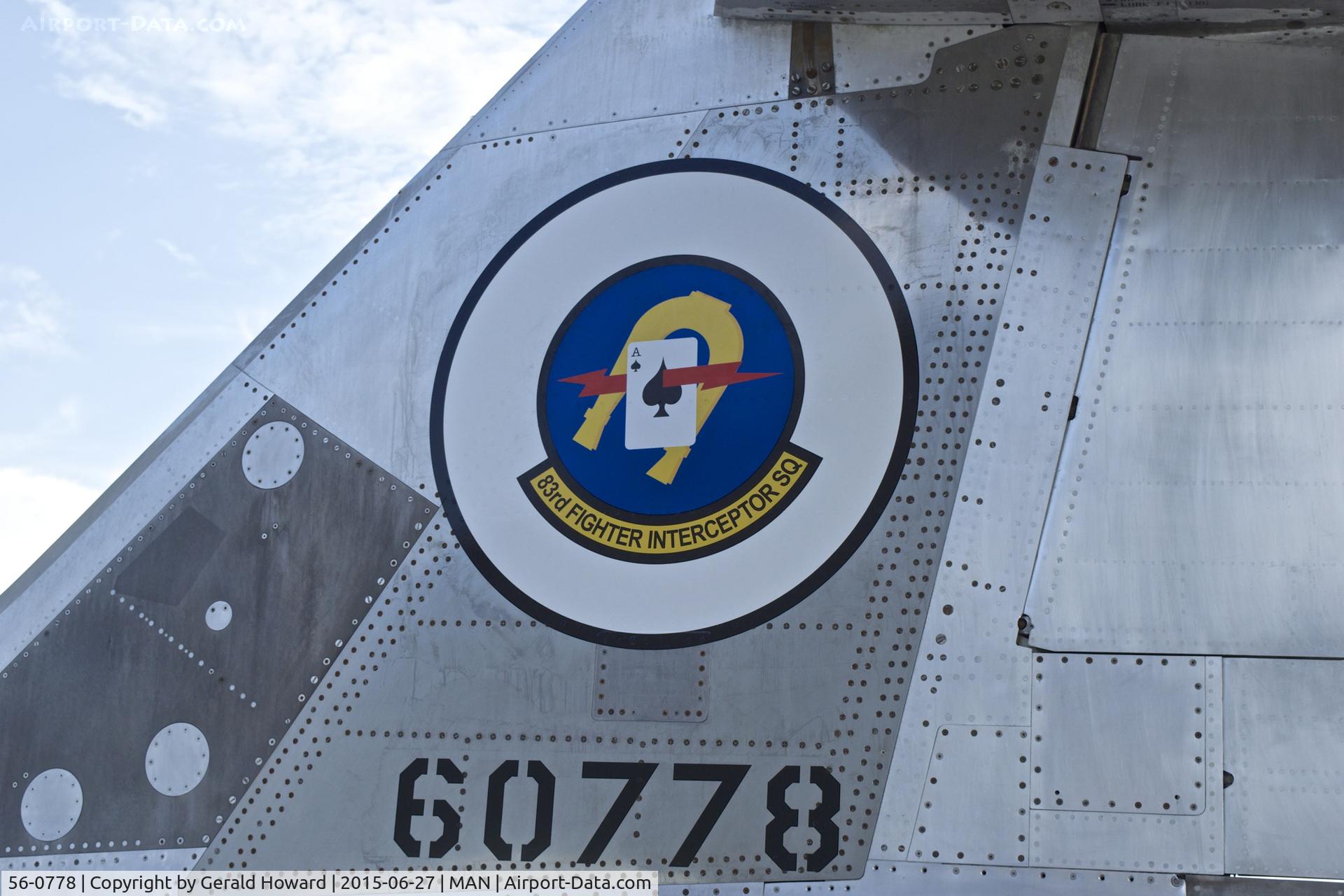 56-0778, 1957 Lockheed F-104A Starfighter C/N 183-1066, On display at the Warhawk Museum in Nampa, Idaho.