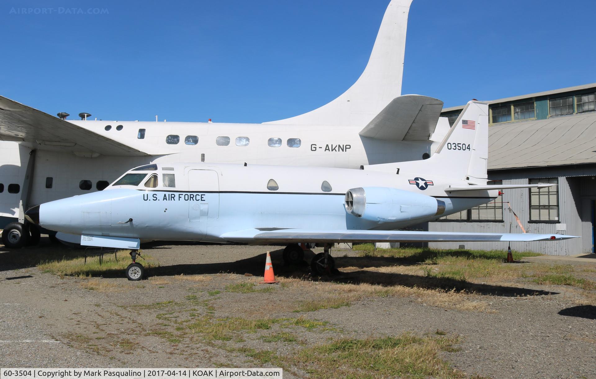 60-3504, 1960 North American CT-39A Sabreliner C/N 265-32, North American CT-39A