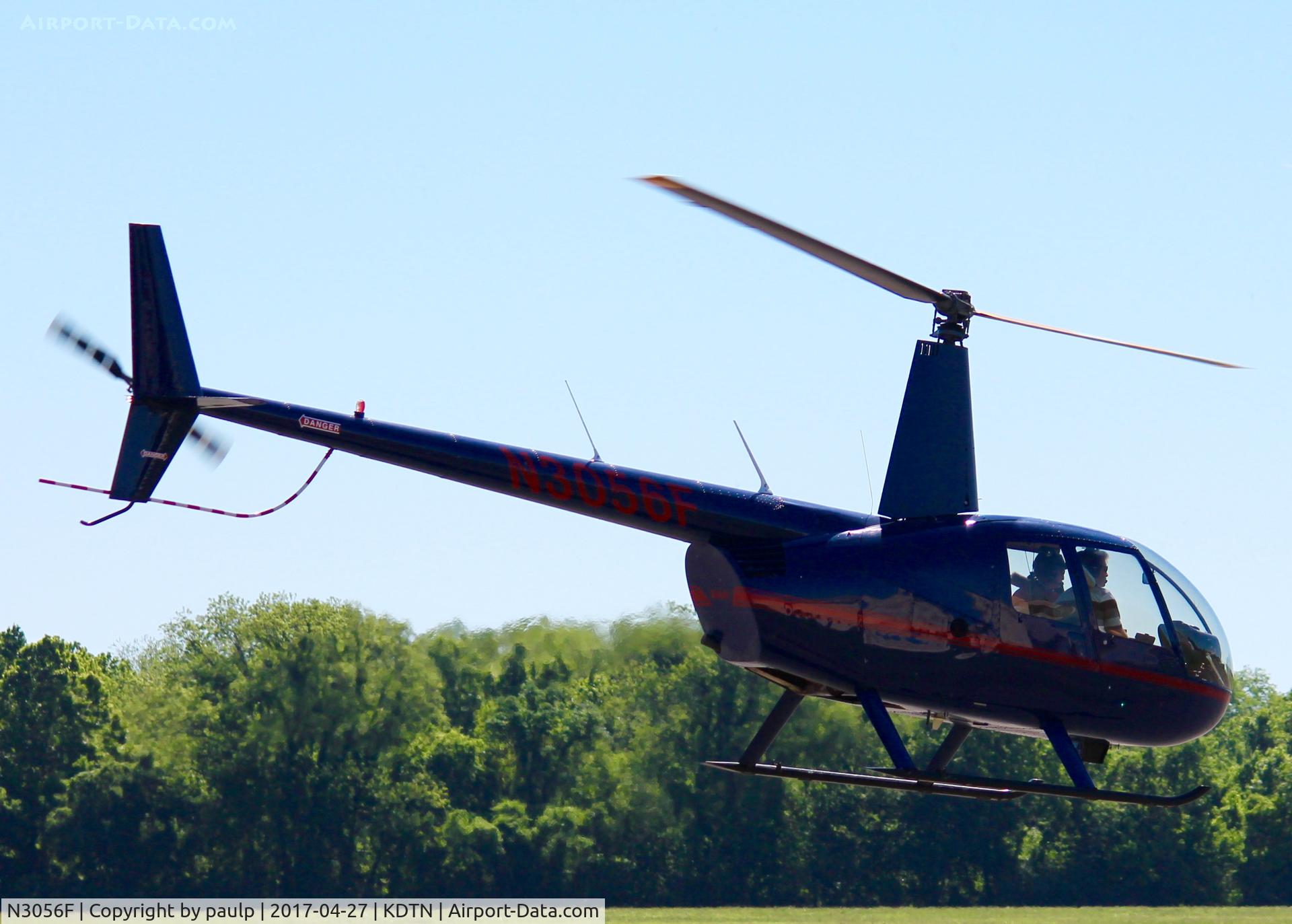 N3056F, 2007 Robinson R44 II C/N 11872, At Downtown Shreveport.