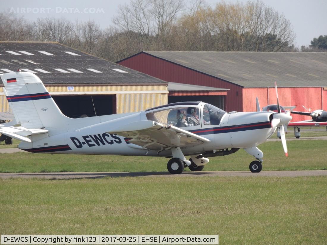 D-EWCS, Socata Rallye 235F C/N 13395, line up runway 07