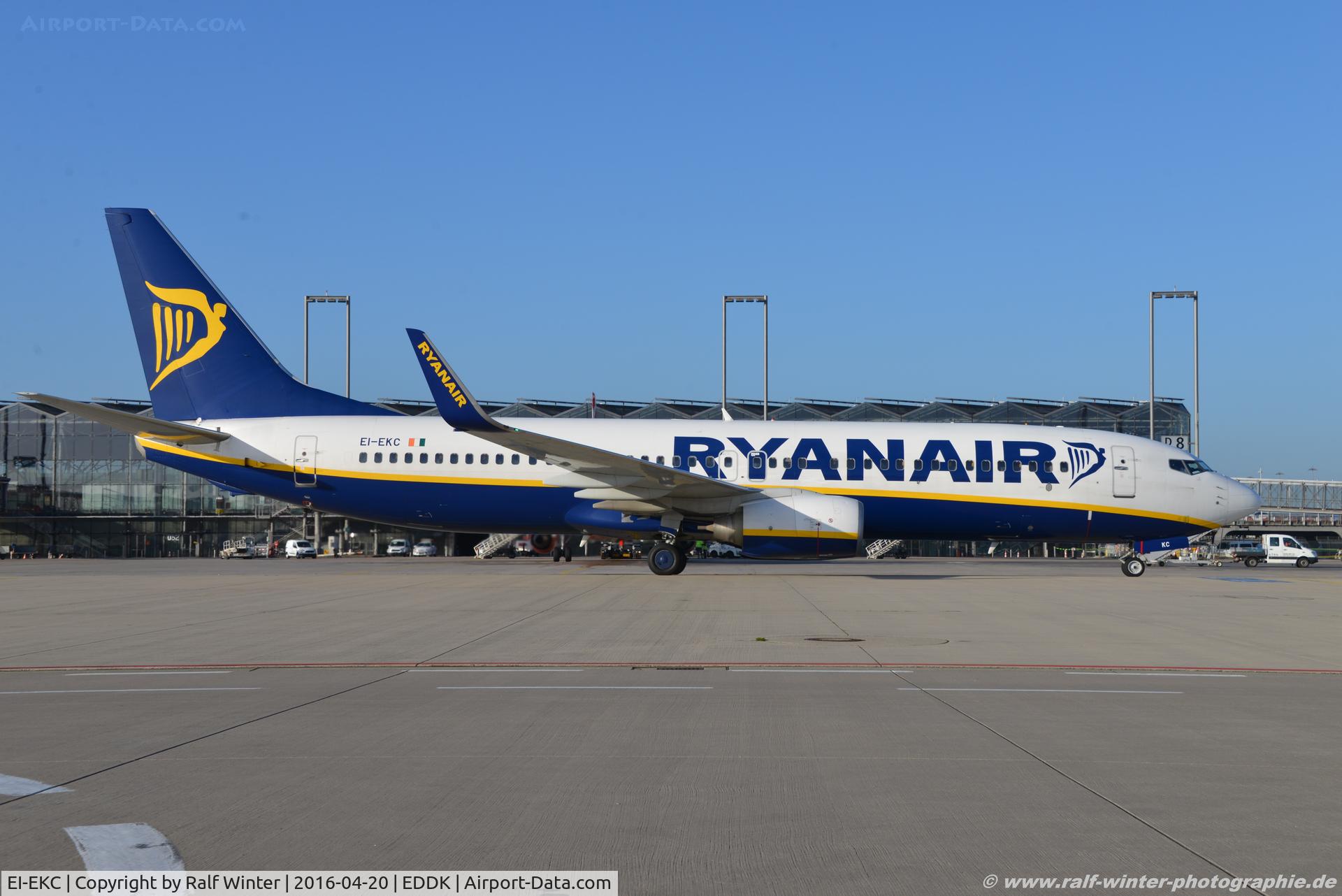 EI-EKC, 2009 Boeing 737-8AS C/N 38495, Boeing 737-8AS(W) - FR RYR Ryanair - 38495 - EI-EKC - 20.04.2016 - CGN