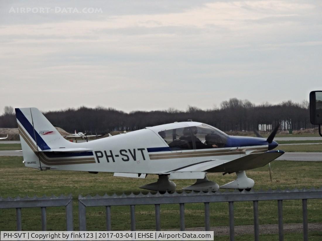 PH-SVT, 2007 Robin DR-400-140B Major C/N 2622, plane from rotterdam parked at breda airport