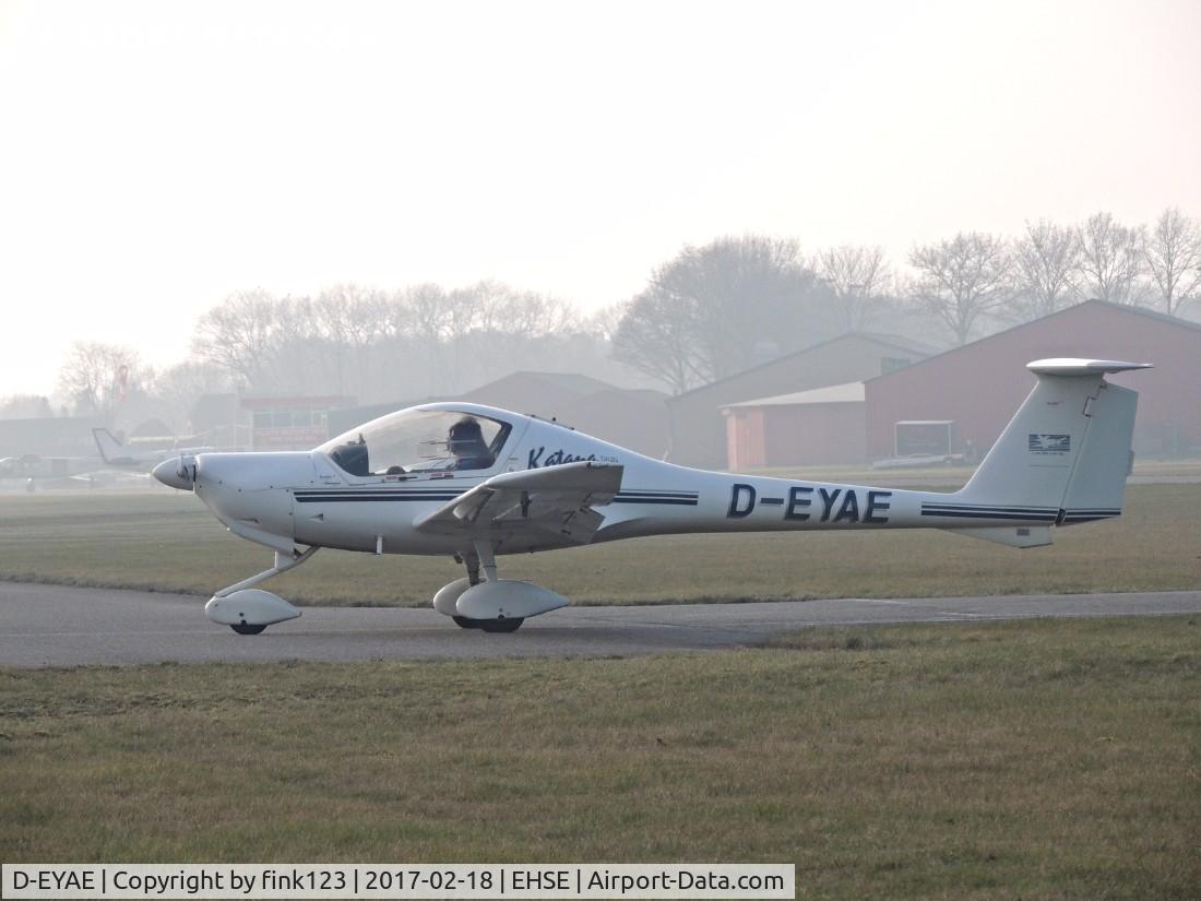 D-EYAE, Diamond DV-20A-1 Katana C/N 10082, ready for takeoff