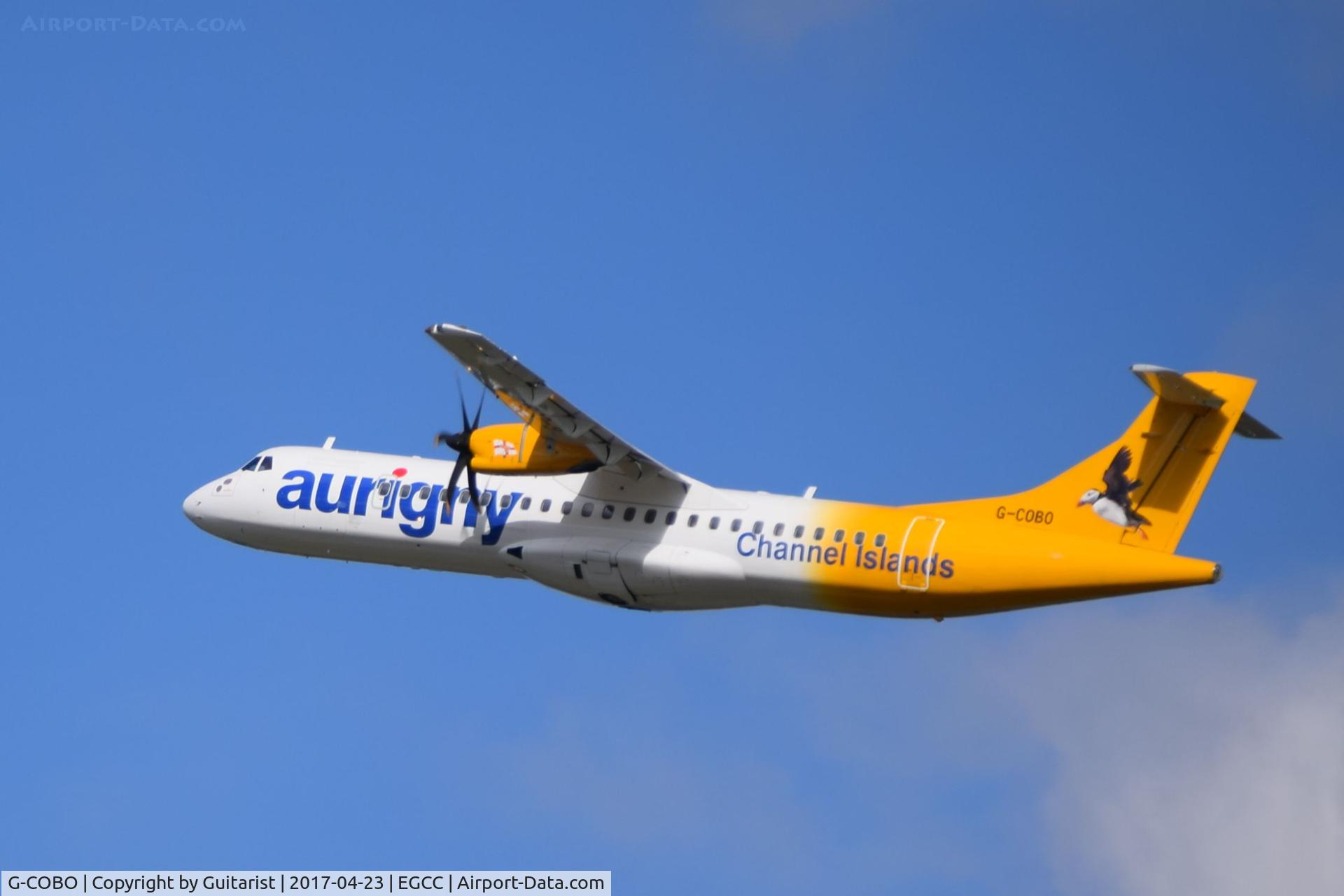 G-COBO, 2008 ATR 72-212A C/N 852, At Manchester
