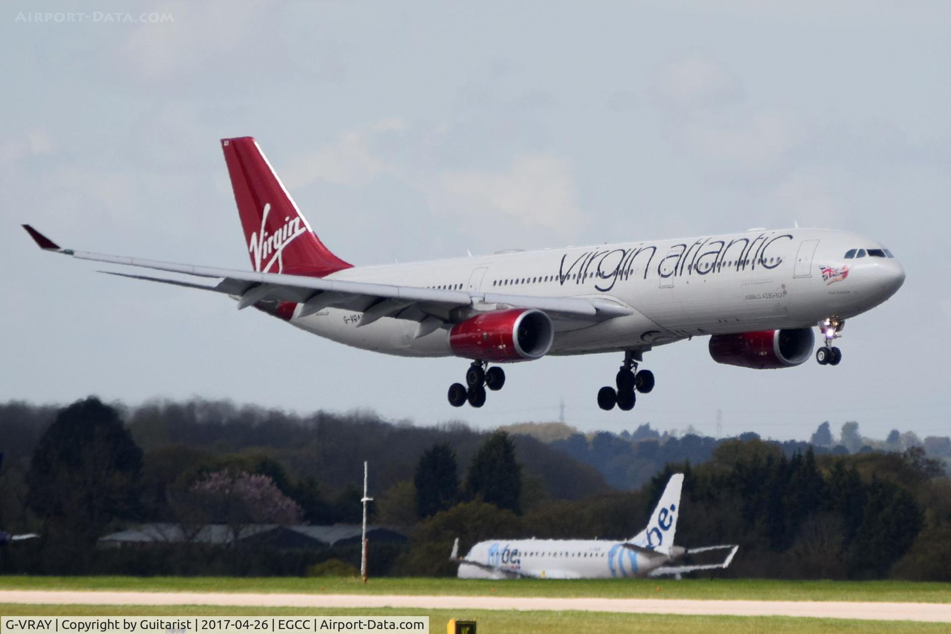 G-VRAY, 2012 Airbus A330-343X C/N 1296, At Manchester