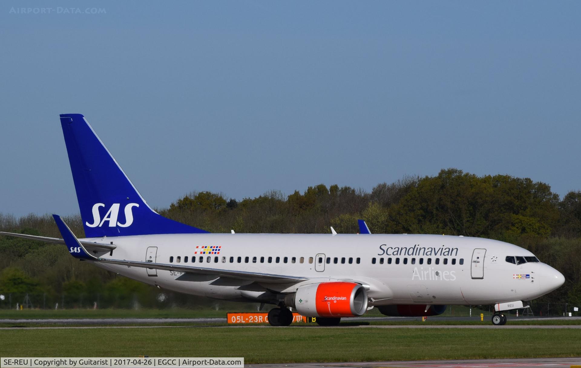 SE-REU, 2002 Boeing 737-76N C/N 33005, At Manchester