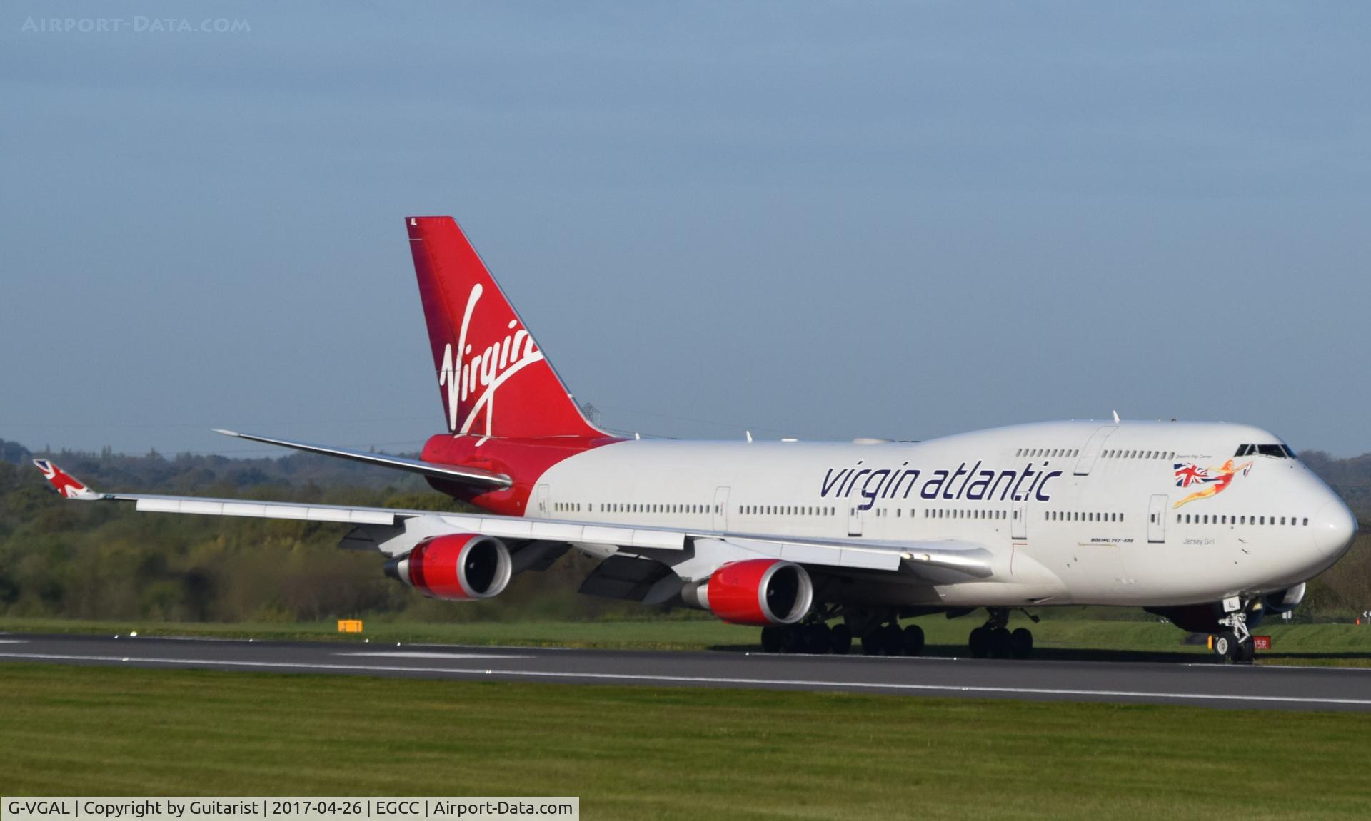 G-VGAL, 2001 Boeing 747-443 C/N 32337, At Manchester
