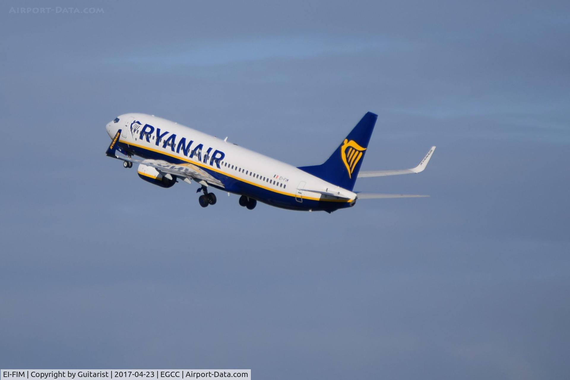 EI-FIM, 2015 Boeing 737-8AS C/N 61576, At Manchester