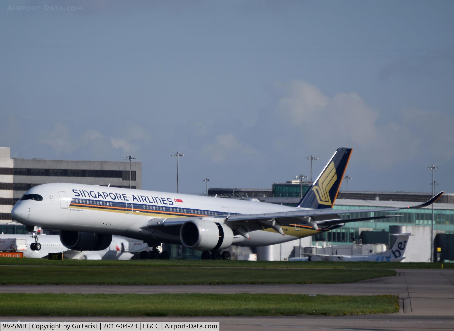 9V-SMB, 2016 Airbus A350-941 C/N 030, At Manchester