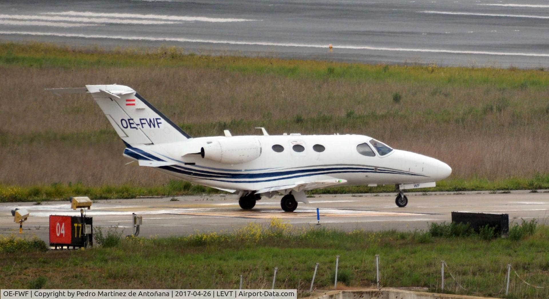 OE-FWF, 2007 Cessna 510 Citation Mustang Citation Mustang C/N 510-0048, Foronda - Vitoria-Gasteiz - España