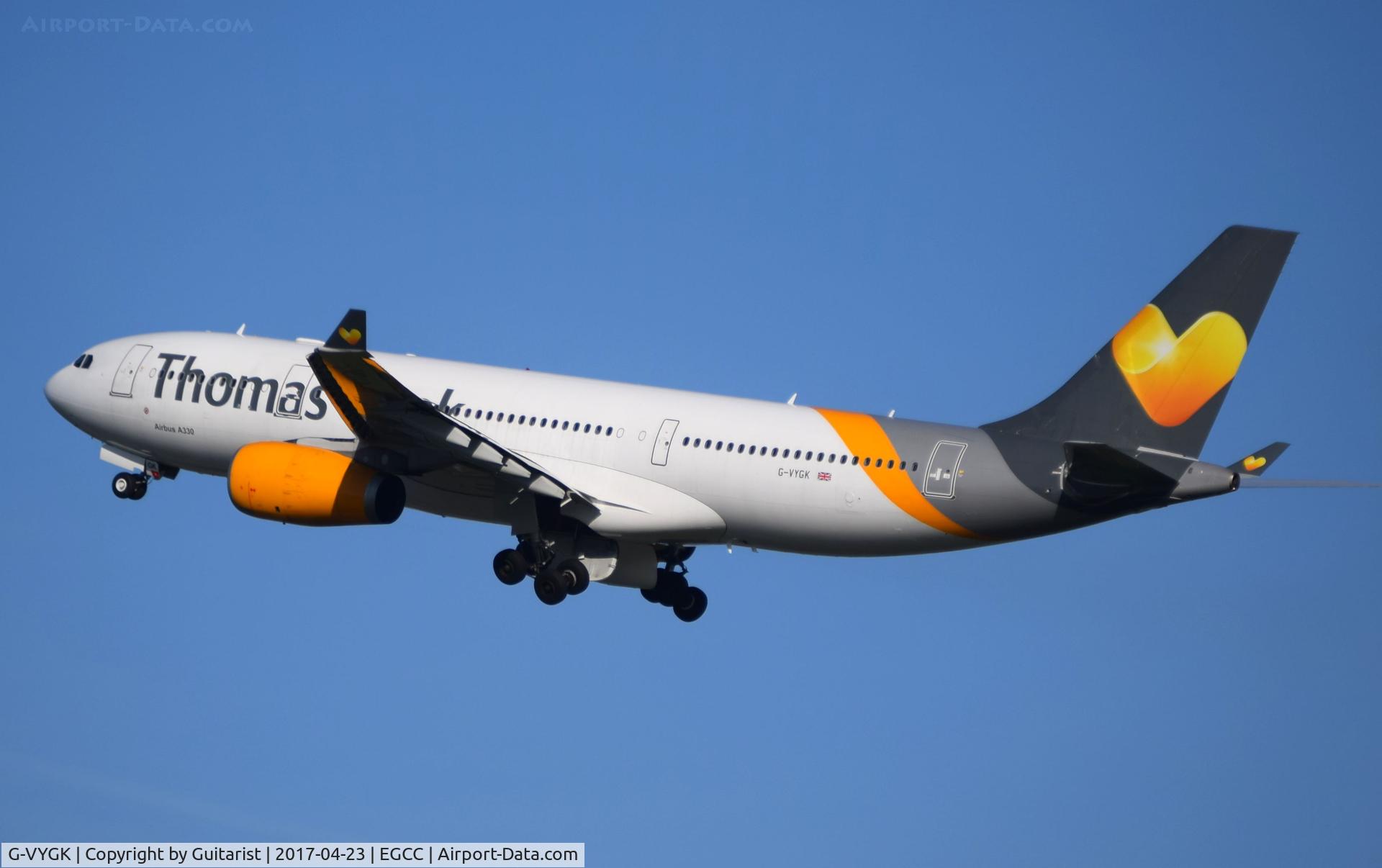G-VYGK, 2014 Airbus A330-243 C/N 1498, At Manchester