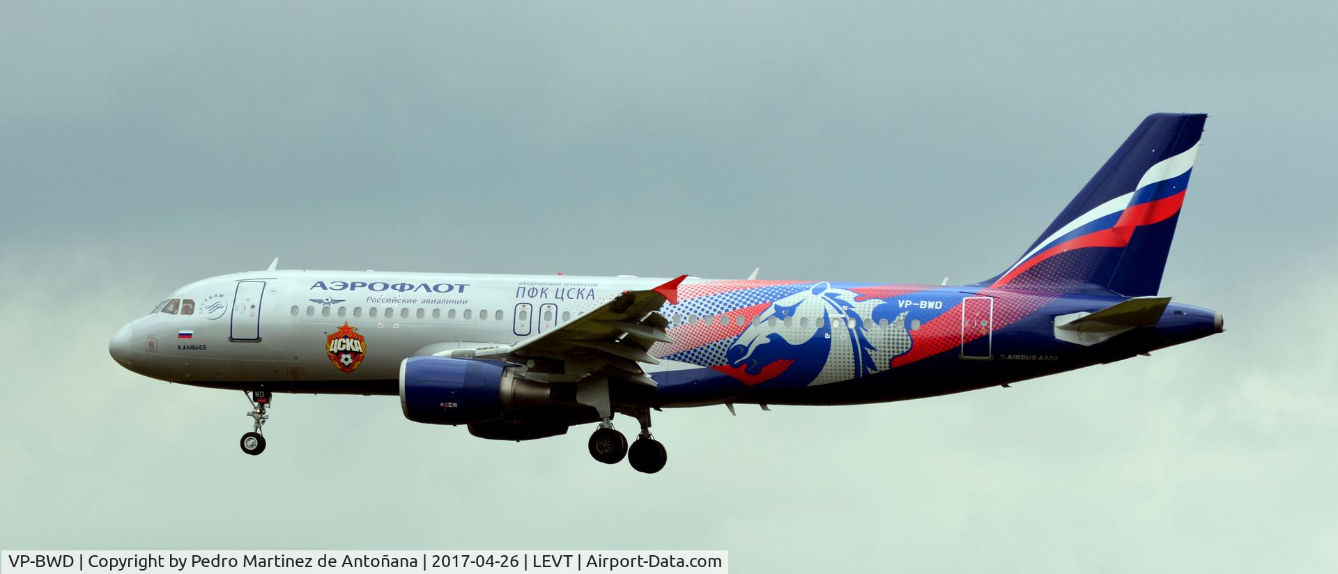 VP-BWD, 2003 Airbus A320-214 C/N 2116, Foronda - Vitoria-Gasteiz - España