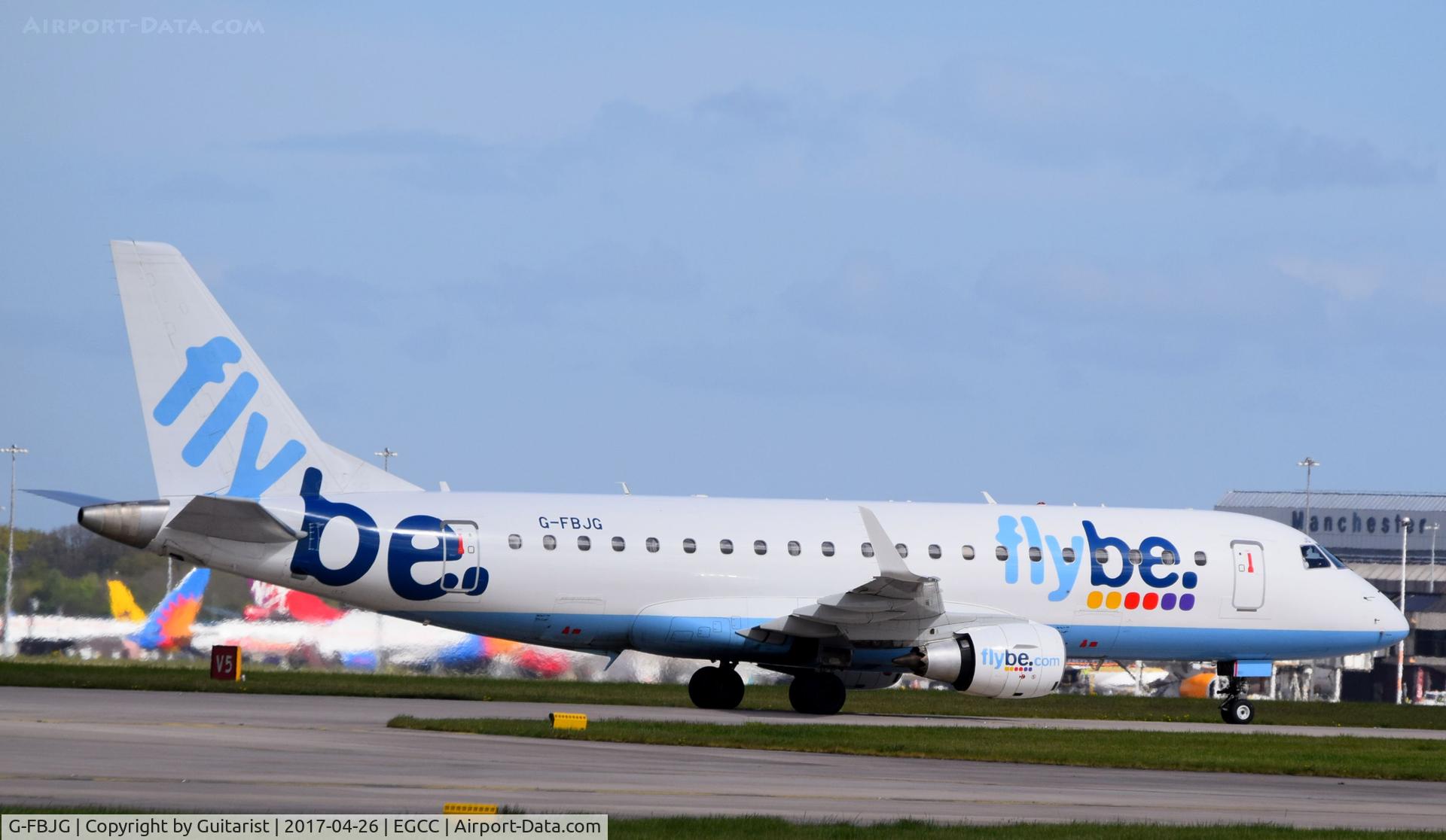 G-FBJG, 2012 Embraer 175STD (ERJ-170-200) C/N 17000344, At Manchester