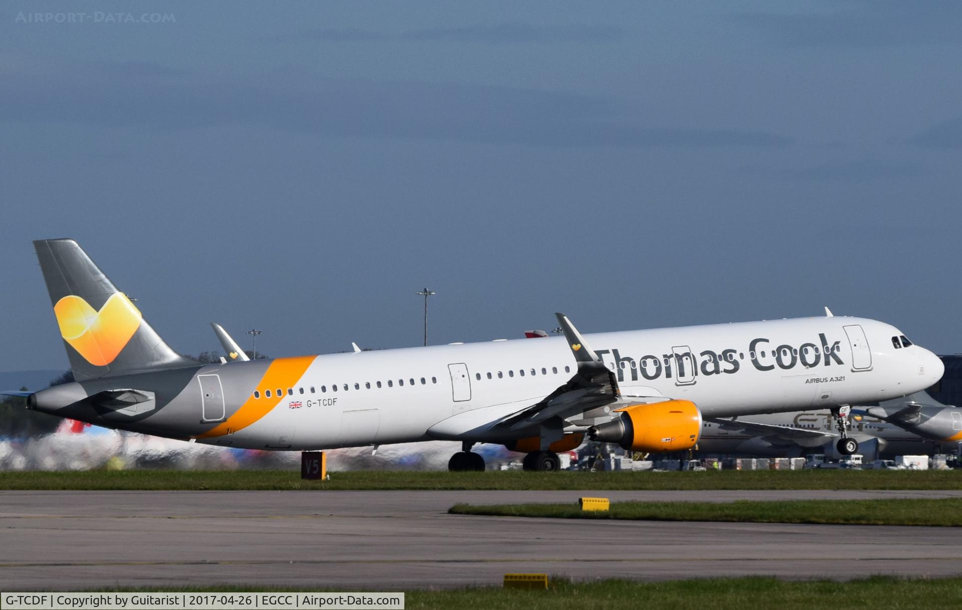 G-TCDF, 2014 Airbus A321-211 C/N 6114, At Manchester