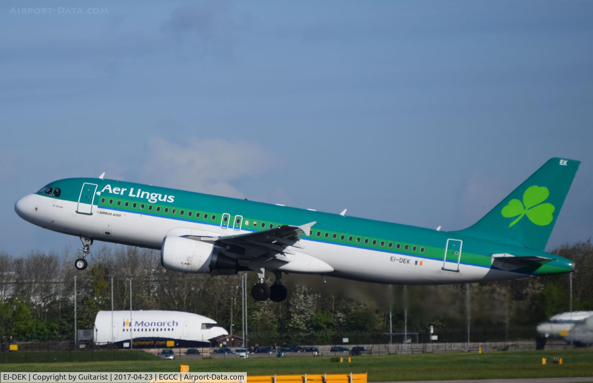 EI-DEK, 2005 Airbus A320-214 C/N 2399, At Manchester