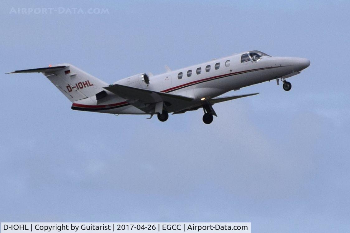 D-IOHL, 2005 Cessna 525A CitationJet CJ2 C/N 525A-0233, At Manchester