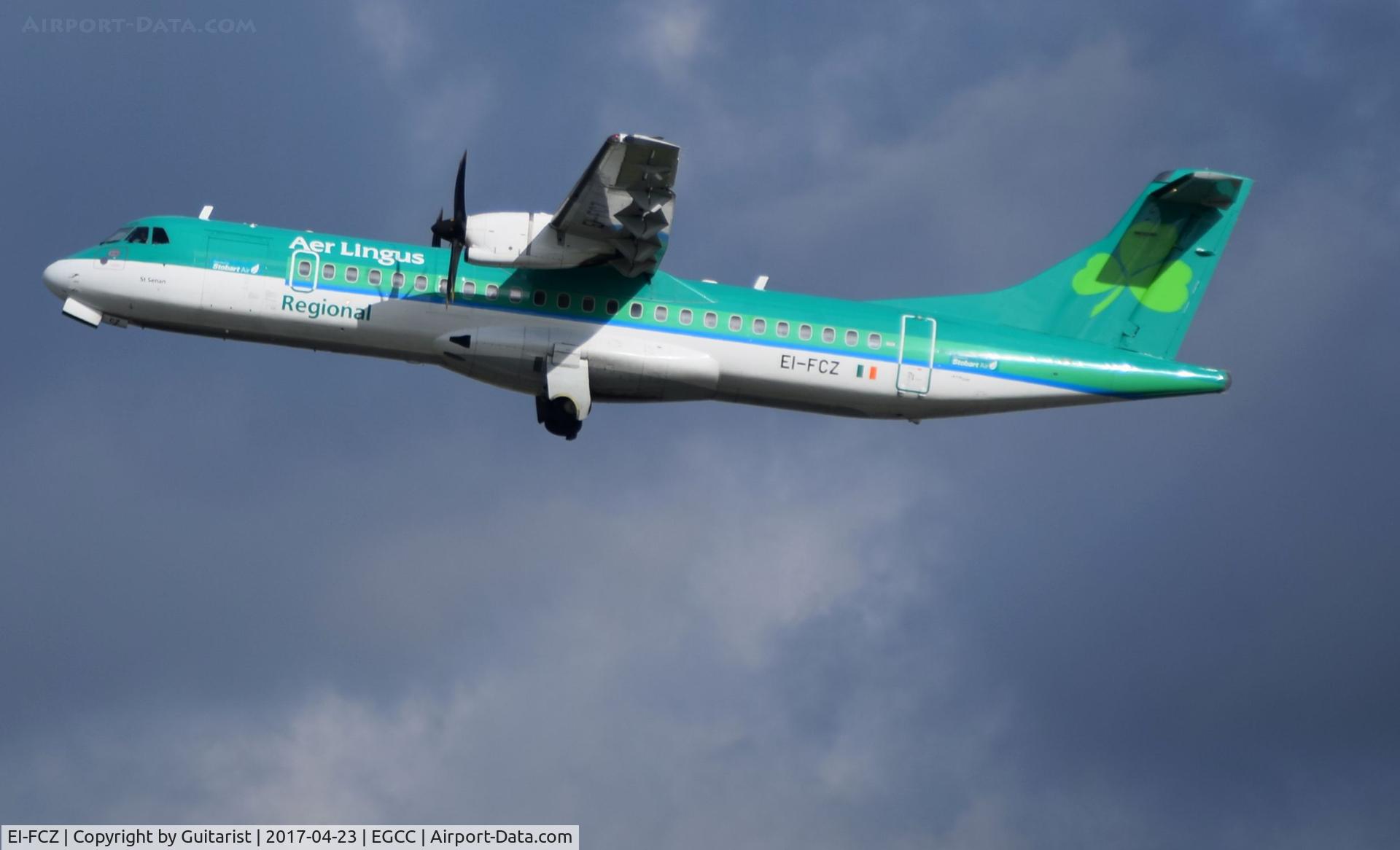 EI-FCZ, 2014 ATR 72-600 (72-212A) C/N 1159, At Manchester