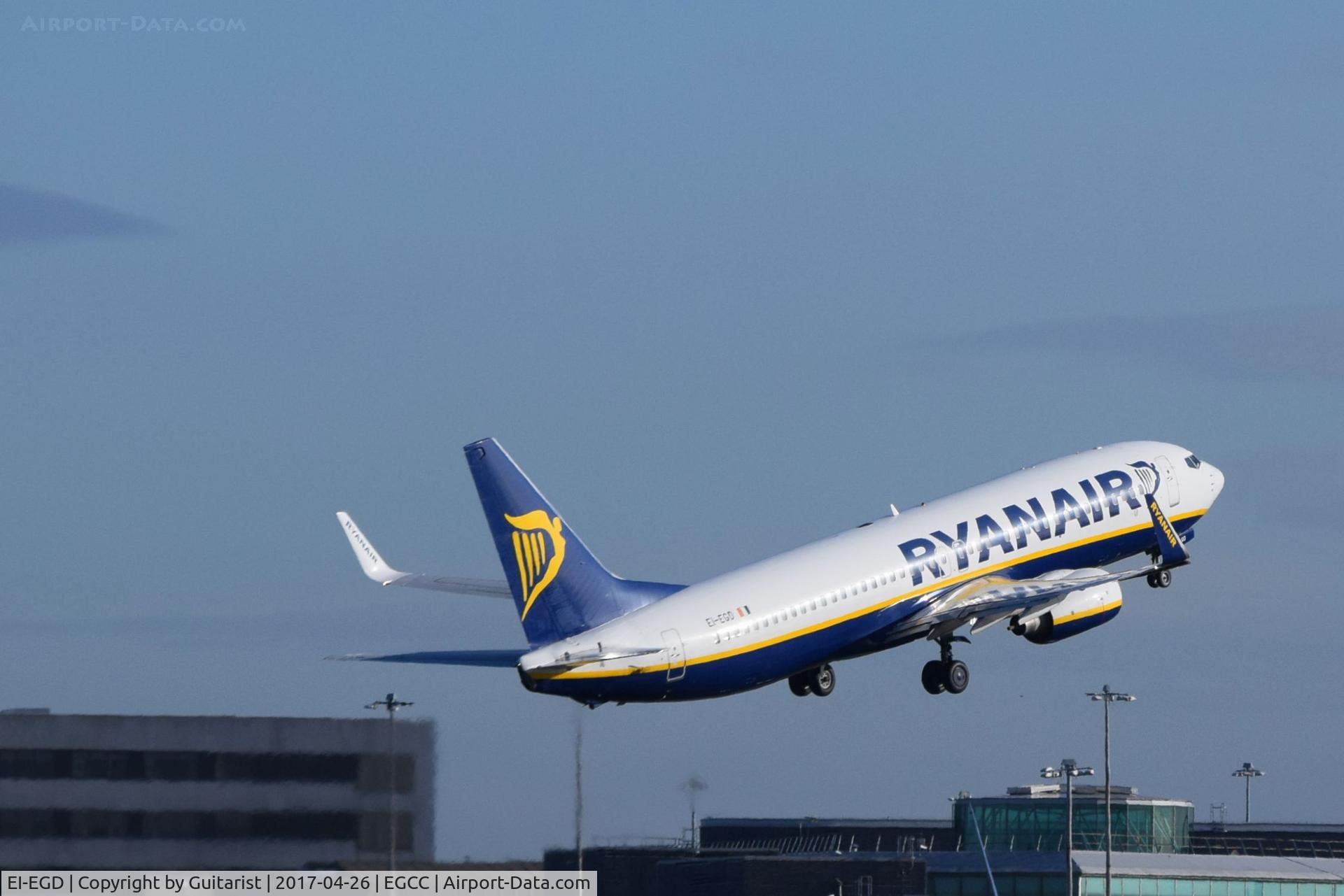 EI-EGD, 2010 Boeing 737-8AS C/N 34981, At Manchester