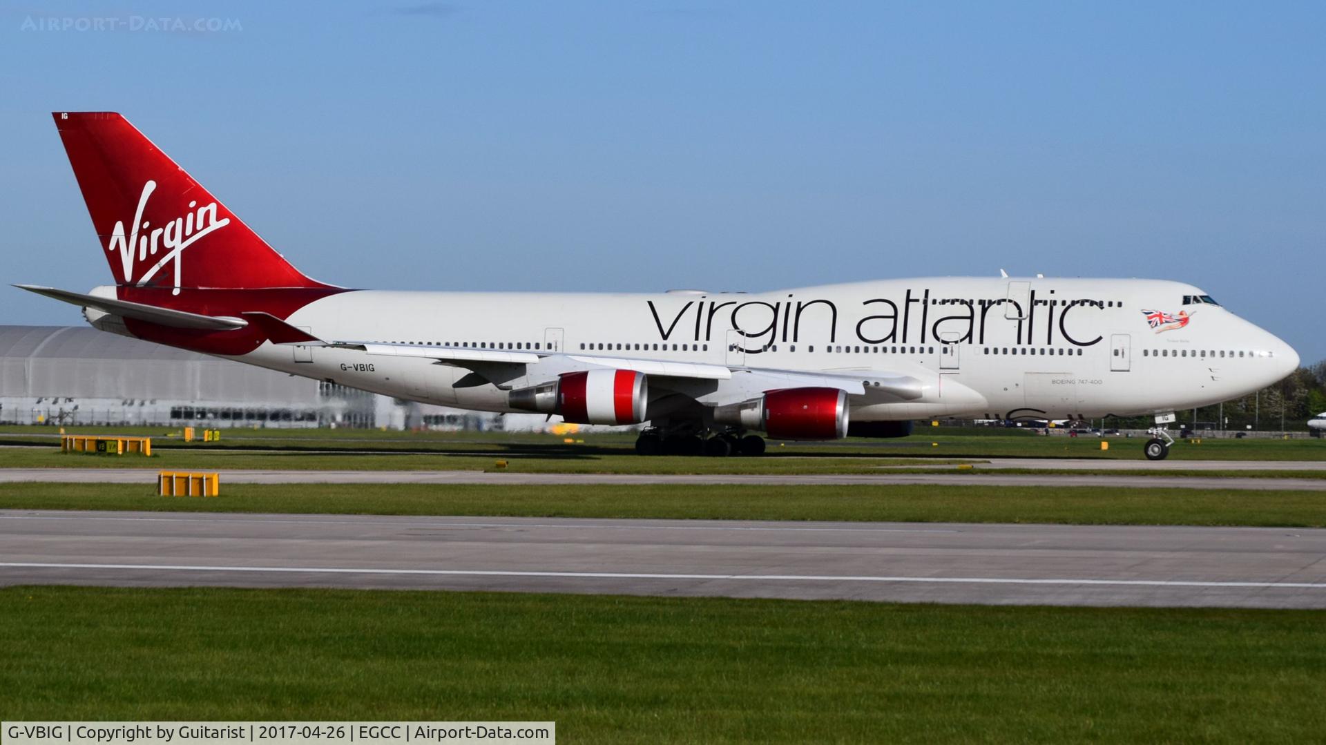 G-VBIG, 1996 Boeing 747-4Q8 C/N 26255, At Manchester