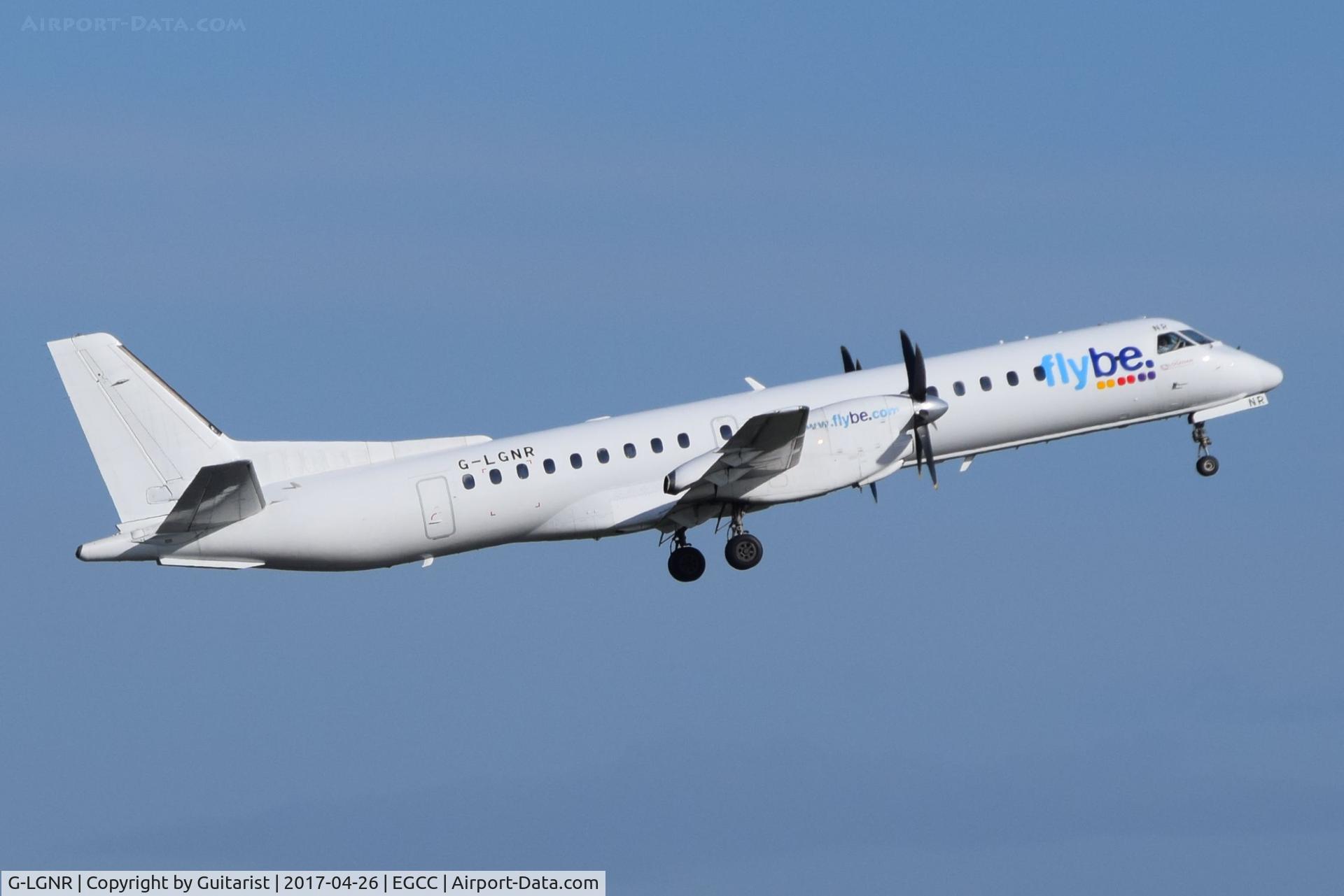 G-LGNR, 1993 Saab 2000 C/N 2000-004, At Manchester