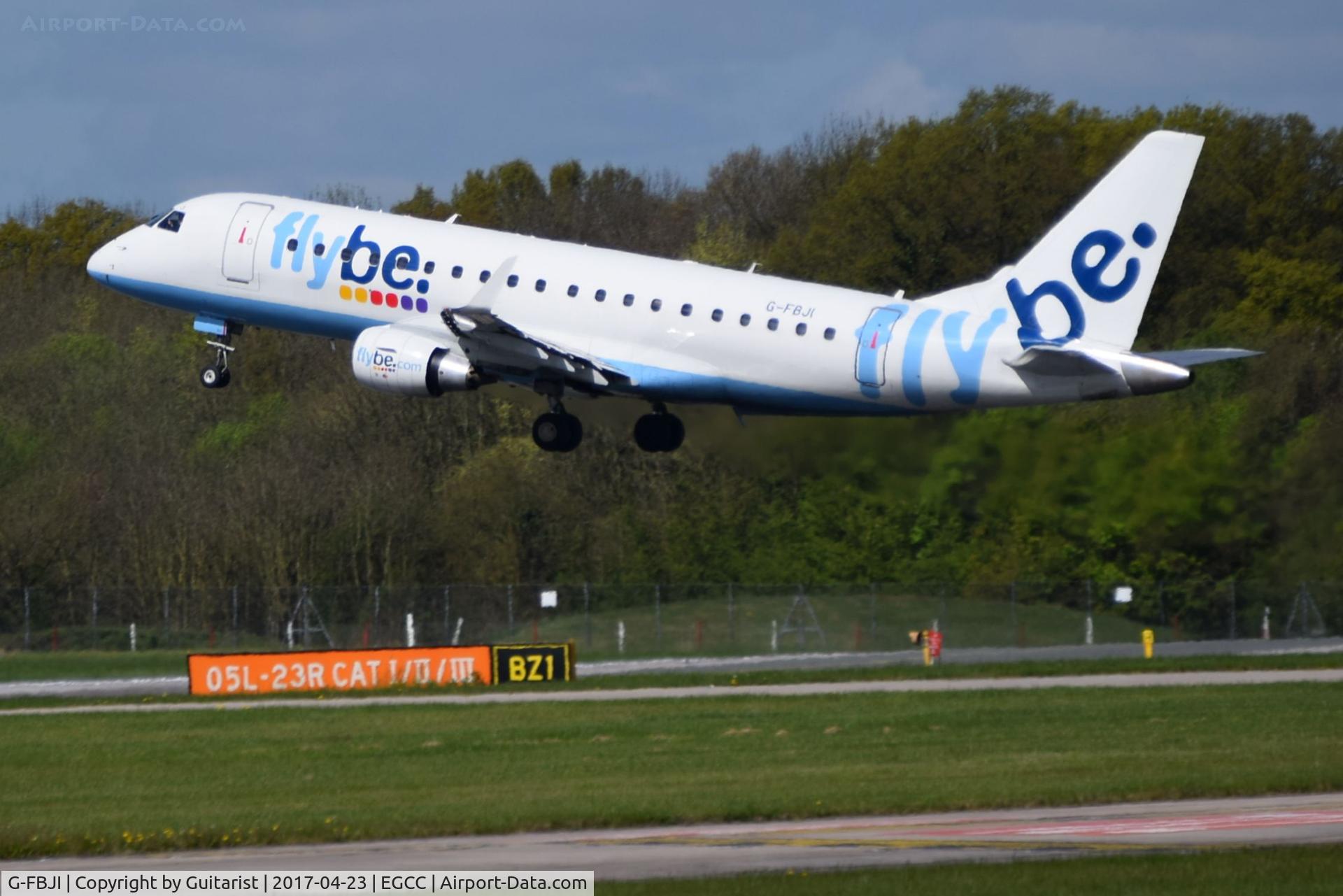 G-FBJI, 2012 Embraer 175STD (ERJ-170-200) C/N 17000355, At Manchester