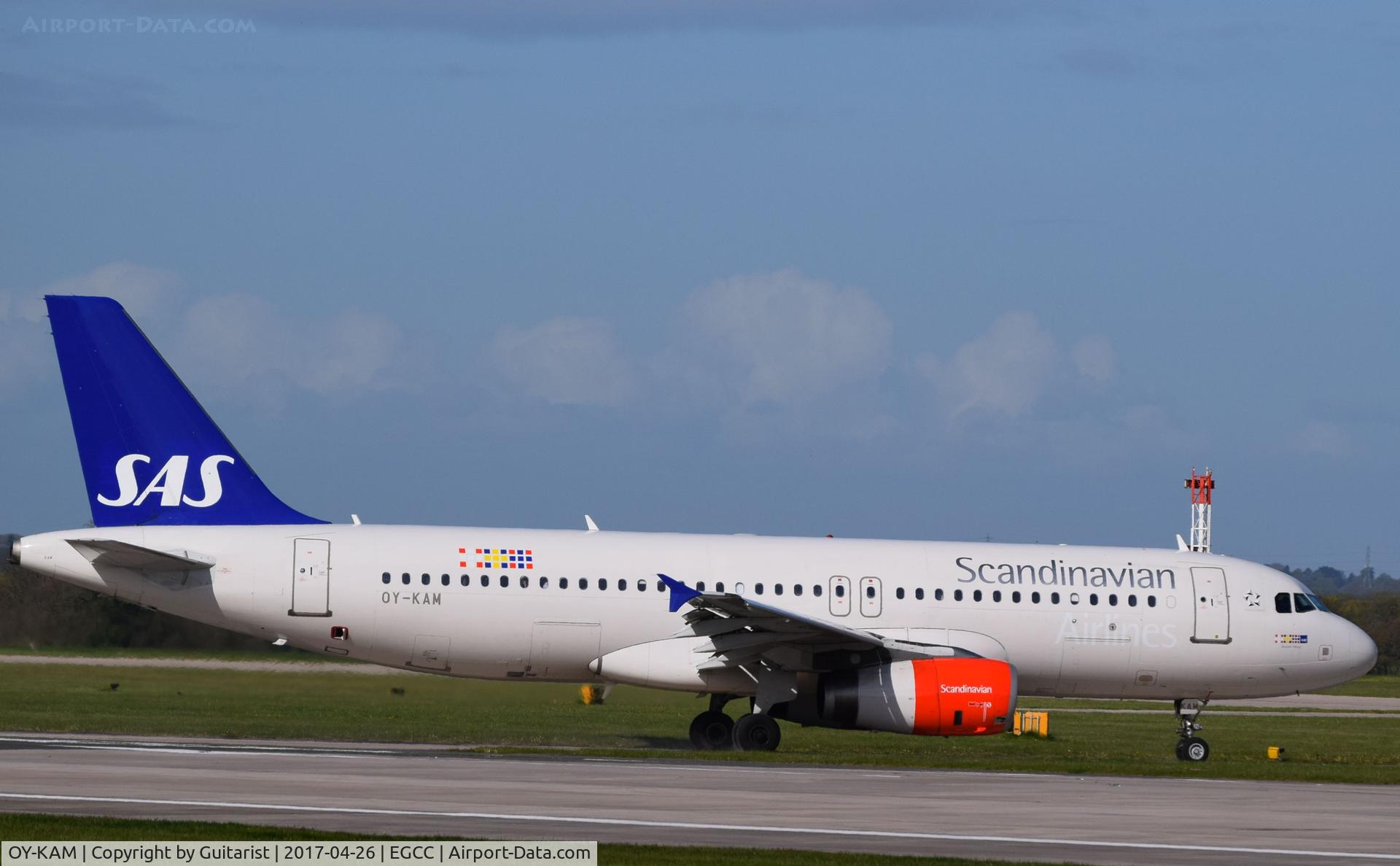 OY-KAM, 2006 Airbus A320-232 C/N 2911, At Manchester