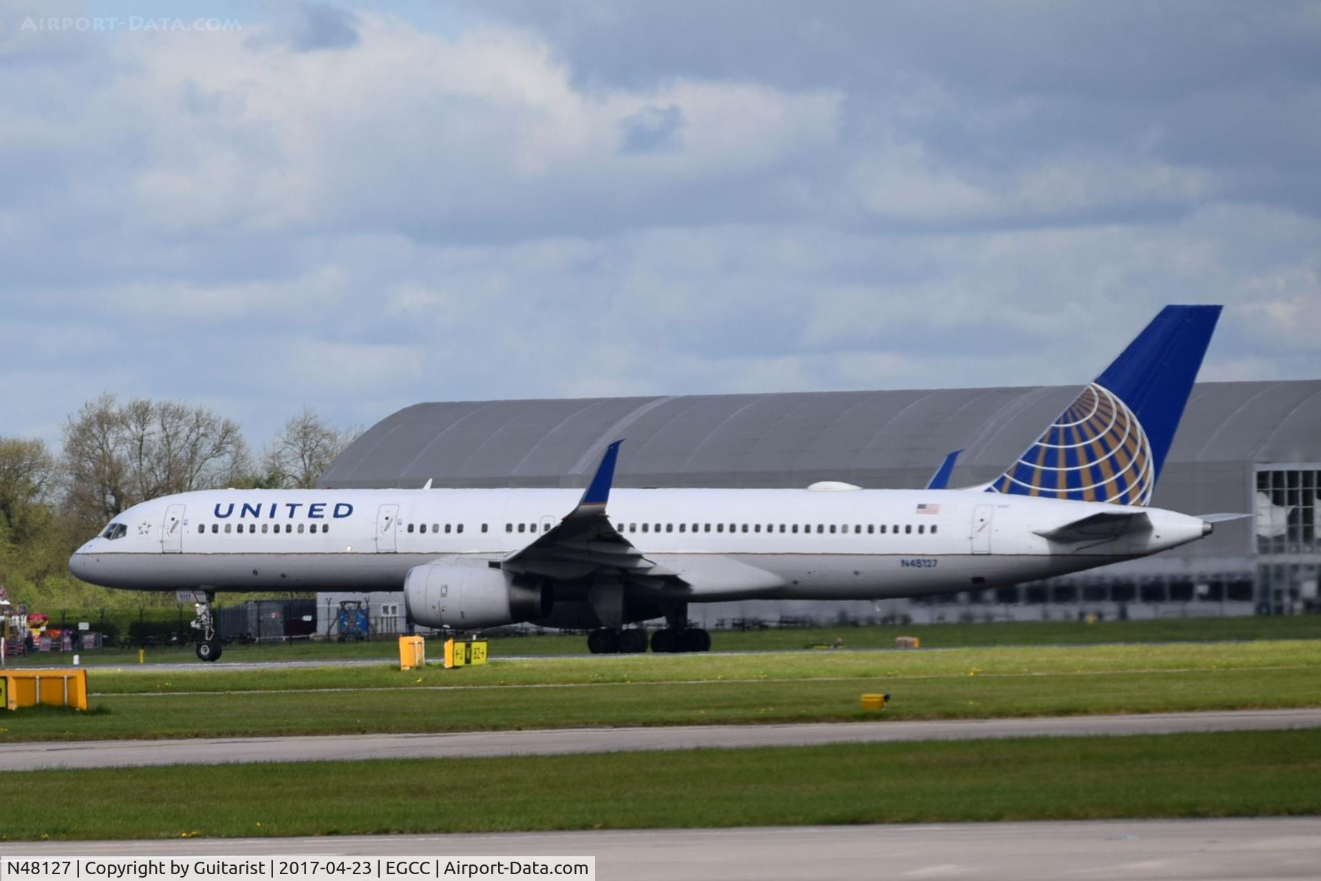 N48127, 1998 Boeing 757-224 C/N 28968, At Manchester