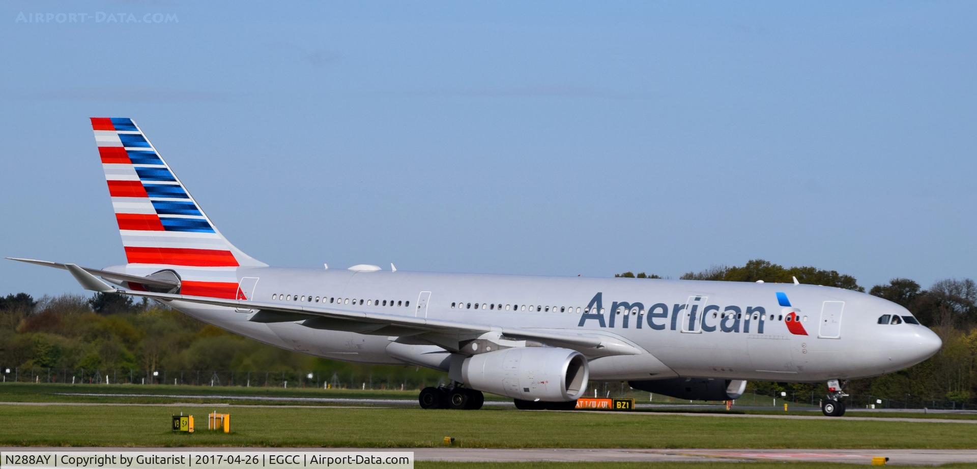 N288AY, 2013 Airbus A330-243 C/N 1441, At Manchester