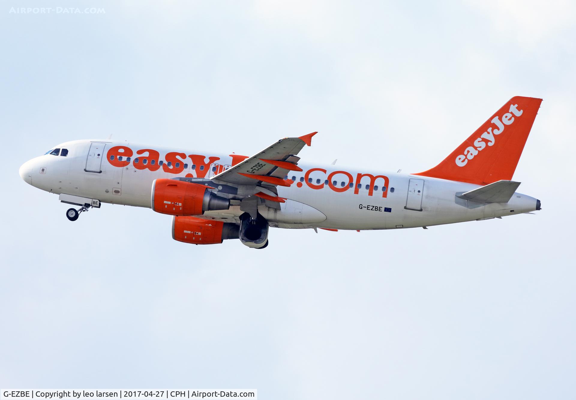 G-EZBE, 2006 Airbus A319-111 C/N 2884, Copenhagen 27.4.2017