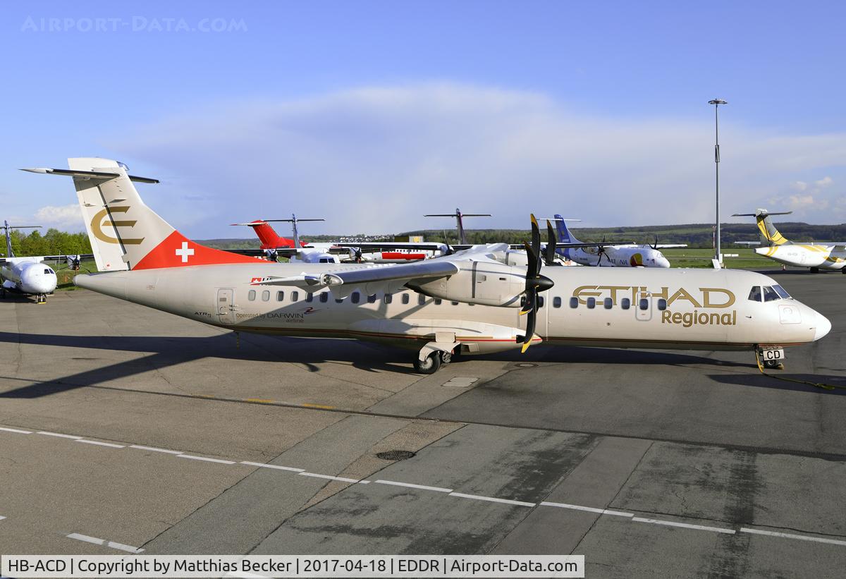 HB-ACD, 2001 ATR 72-212A C/N 668, HB-ACD