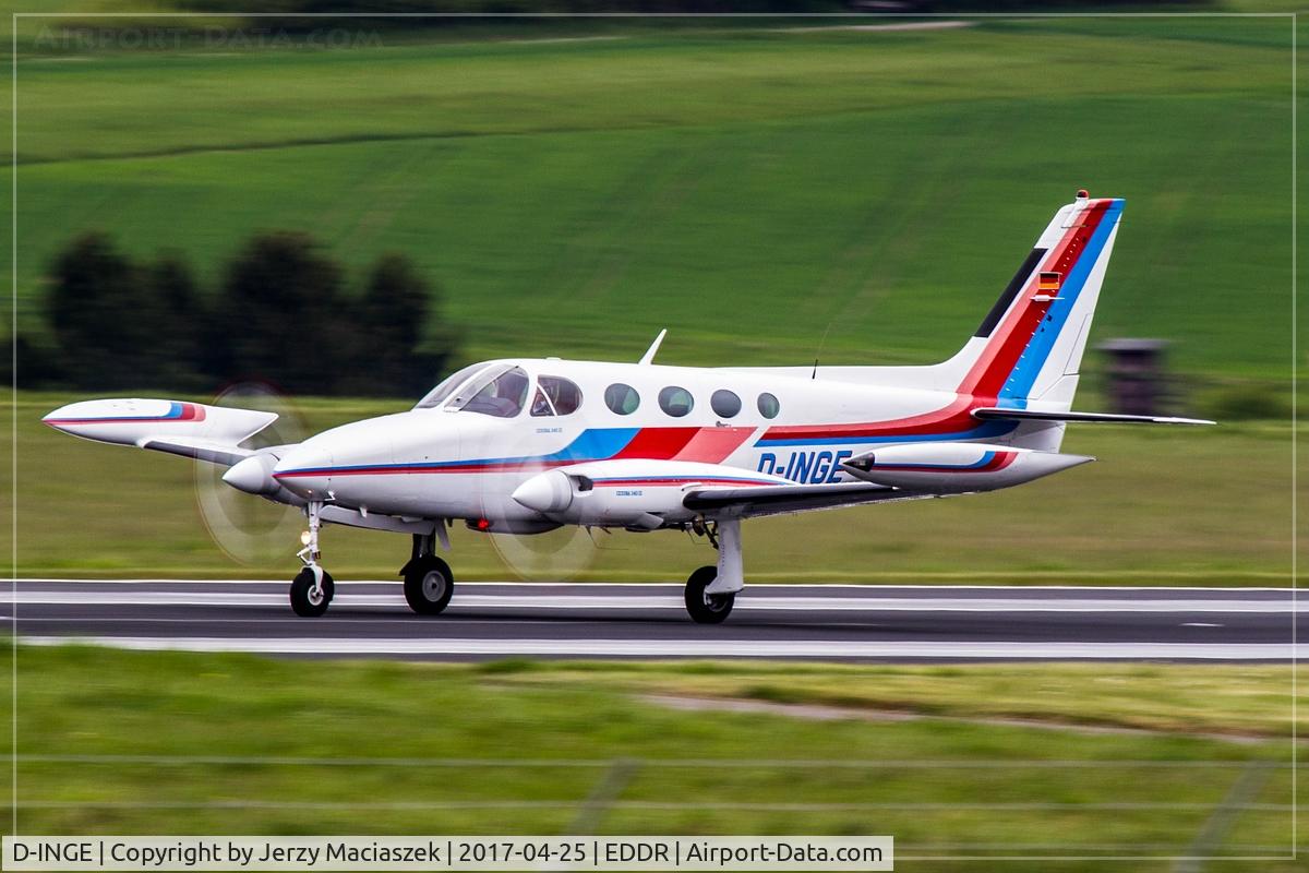 D-INGE, Cessna 340A C/N 340A1258, Cessna 340A