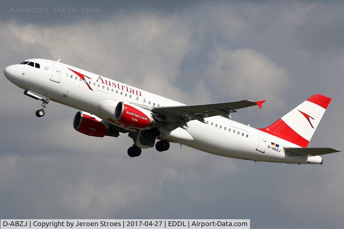 D-ABZJ, 2007 Airbus A320-216 C/N 3295, now for Austrian